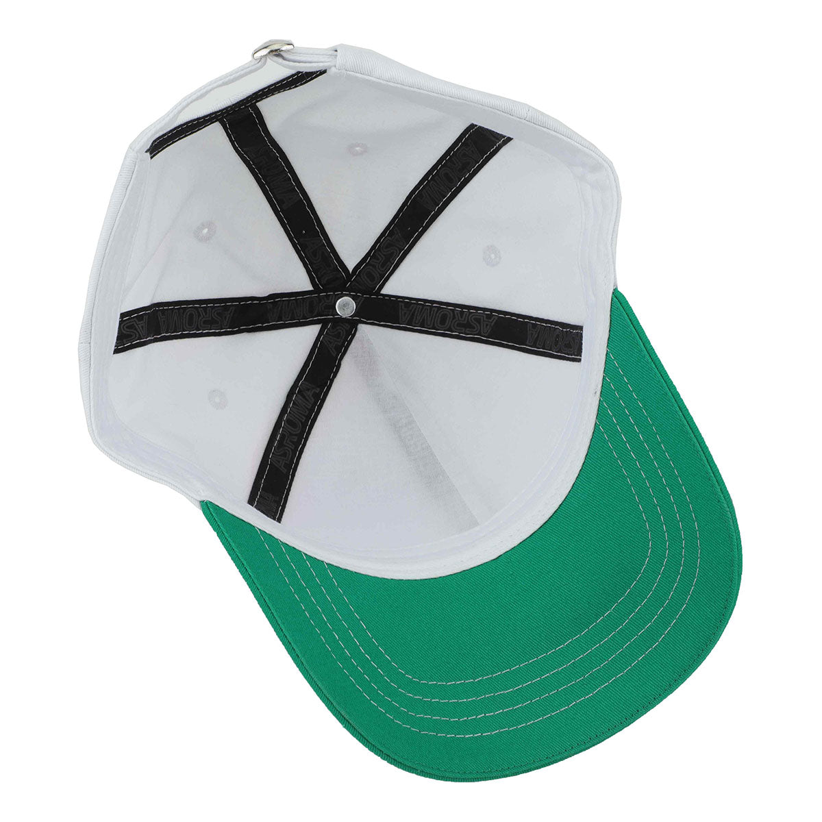 AS Roma Cap with ASR Logo, White