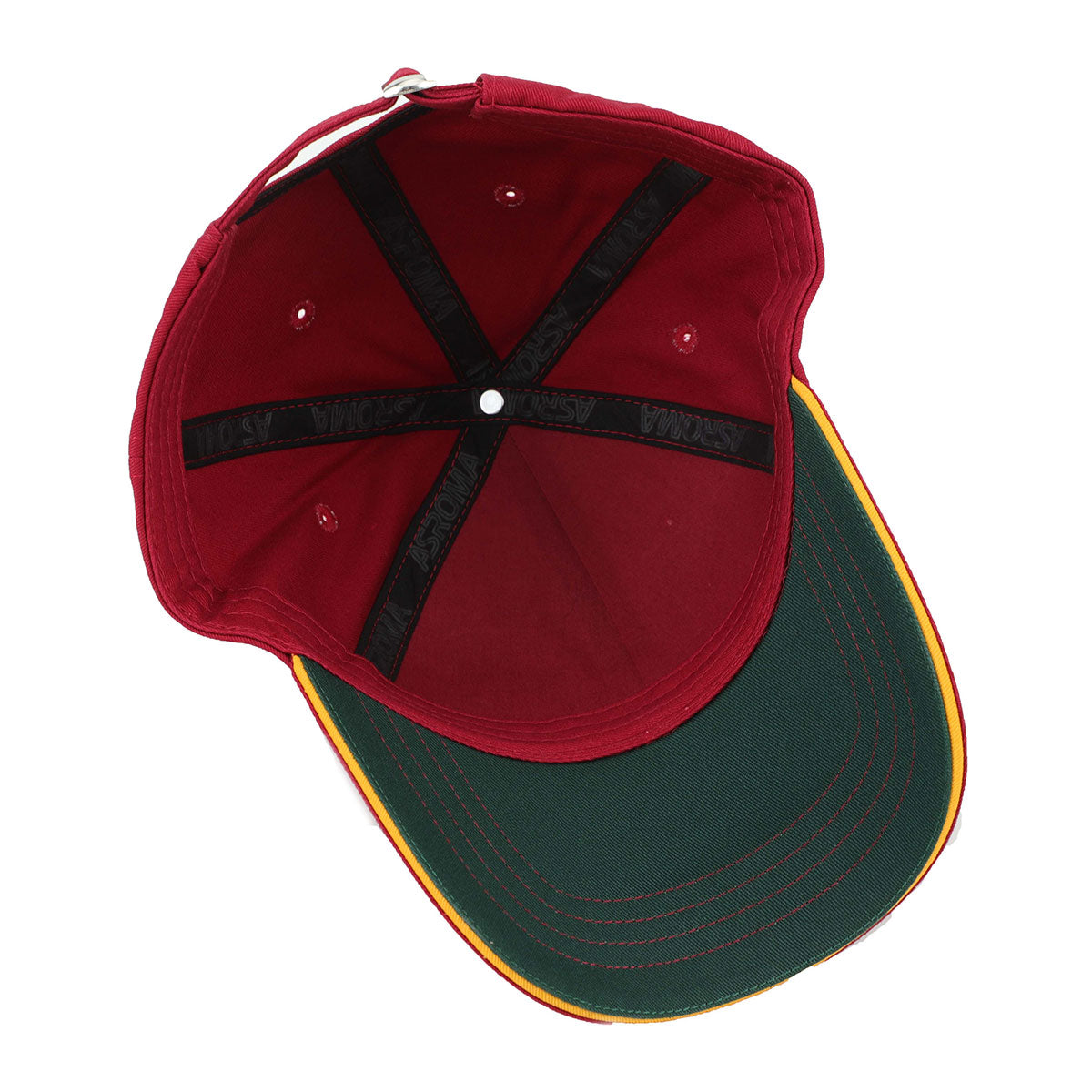 AS Roma Cap with ASR Logo, Red