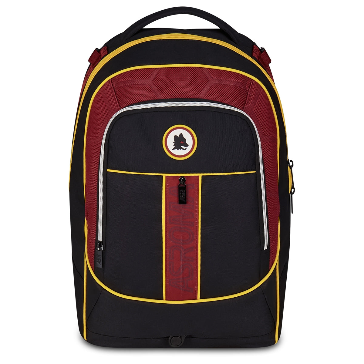 AS Roma 2025/26 Wolf Logo Trolley School Backpack