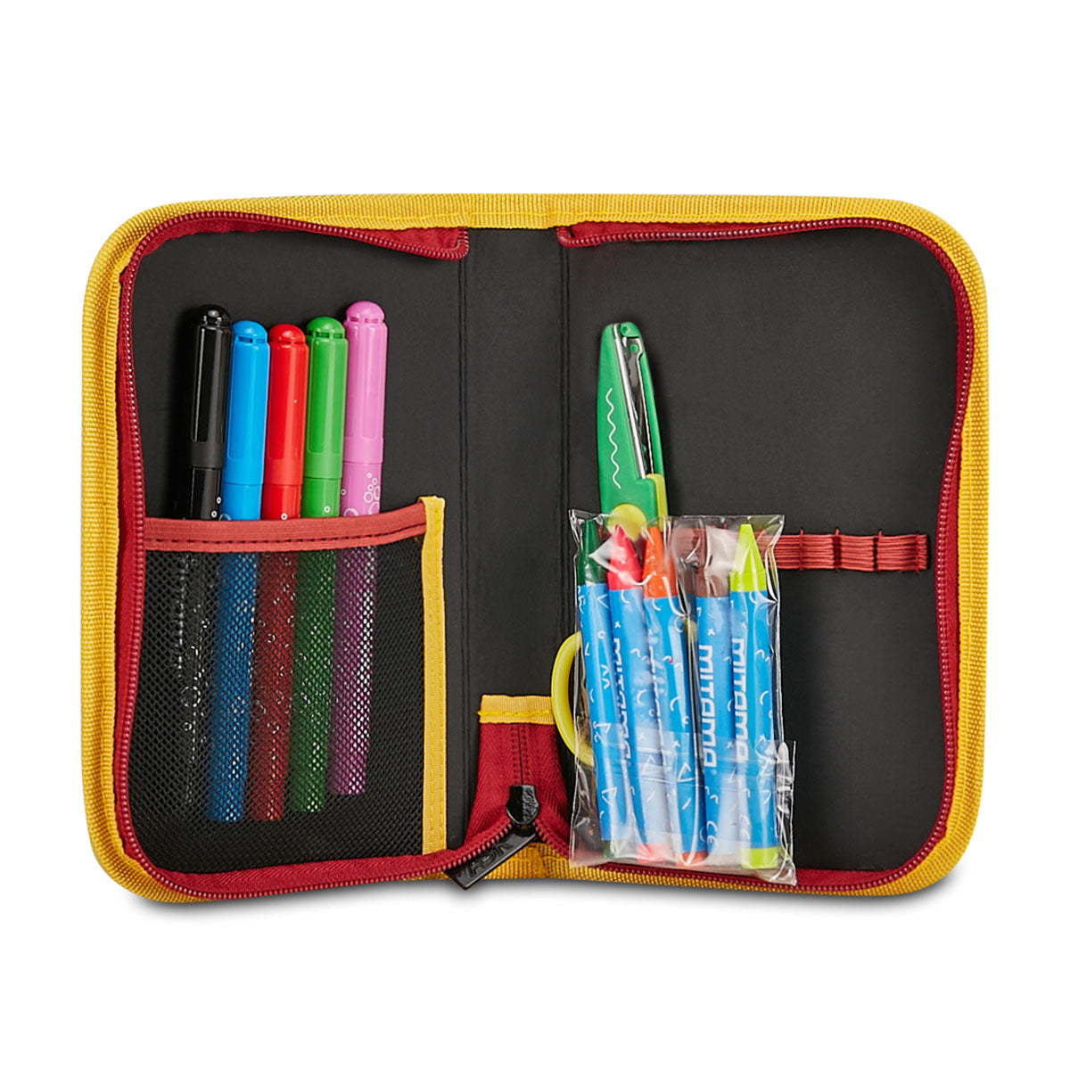 AS Roma 2025/26 Lupetto pencil case with compartment and logo