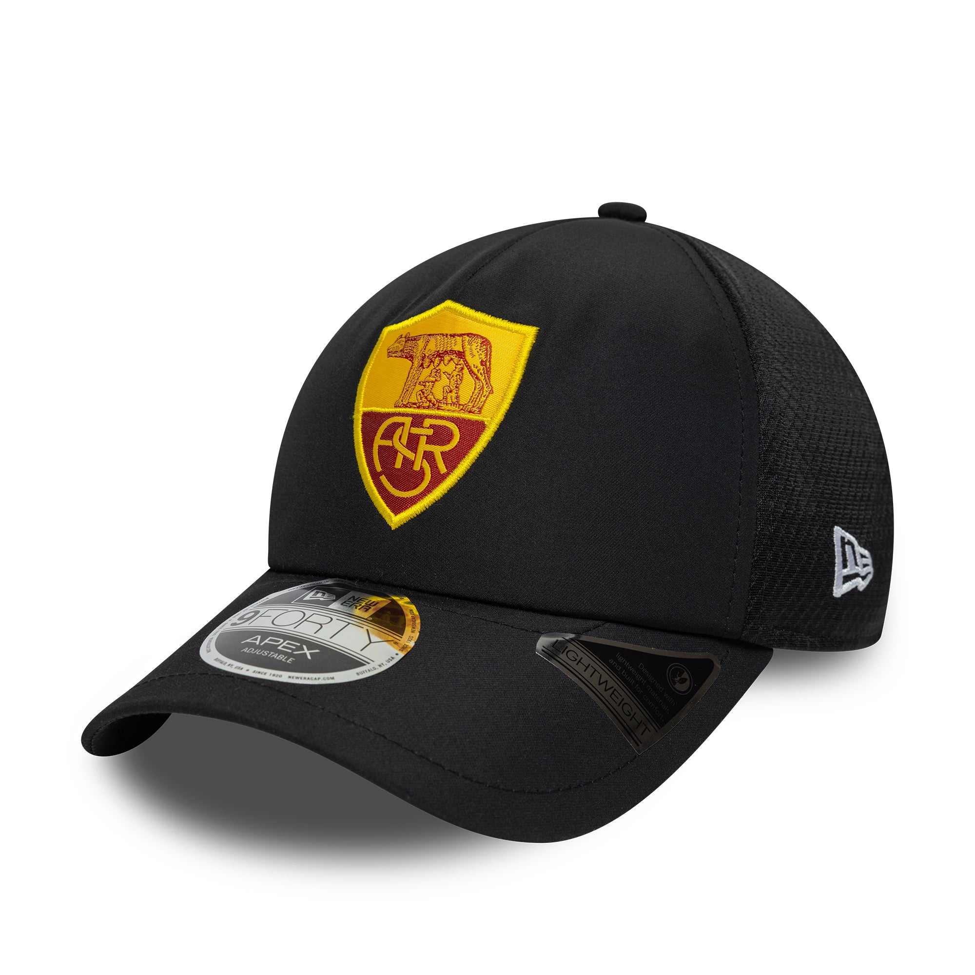 Cappellino New Era 9Forty AS Roma Repreve, Nero, Adulto