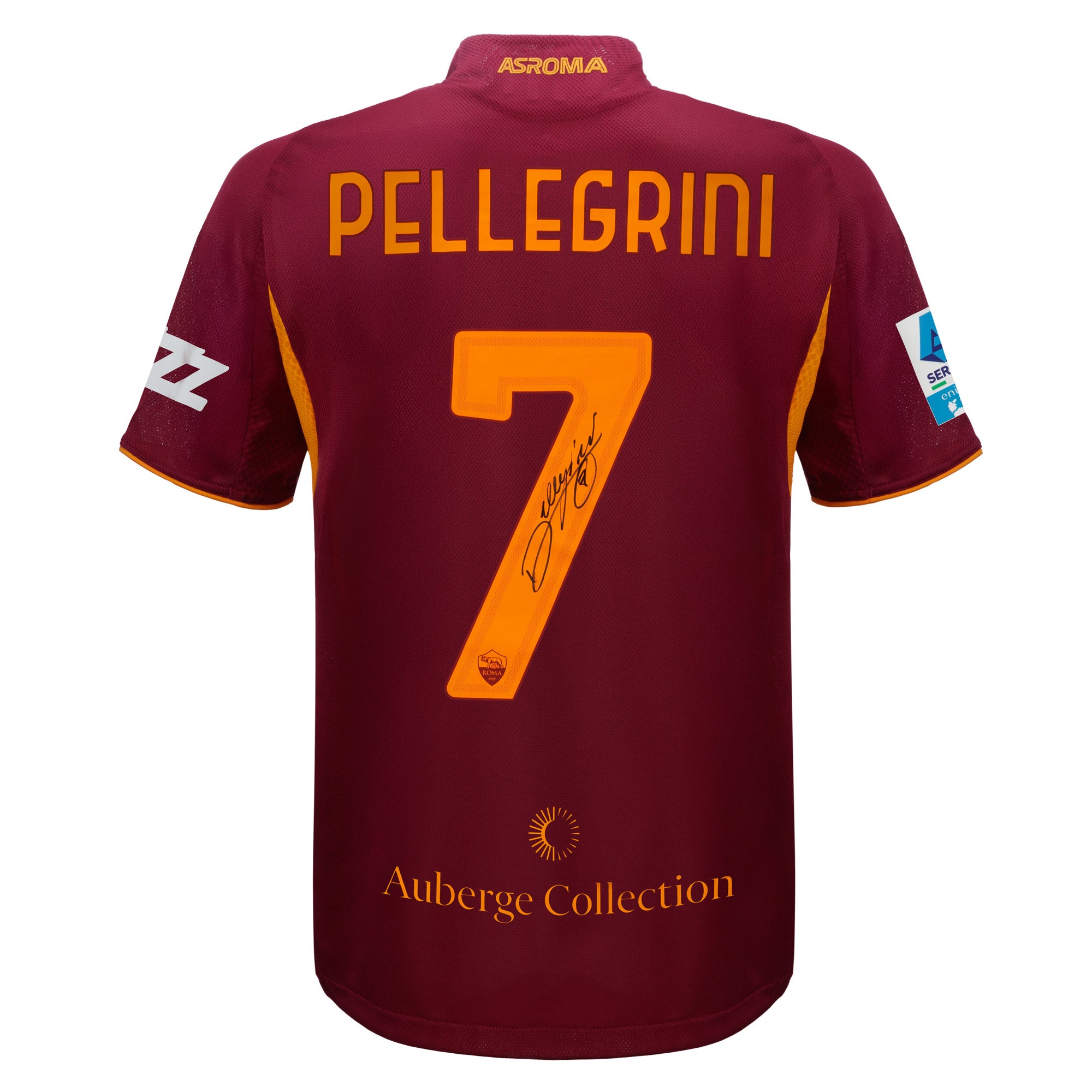 maglia AS Roma autografata da Lorenzo Pellegrini