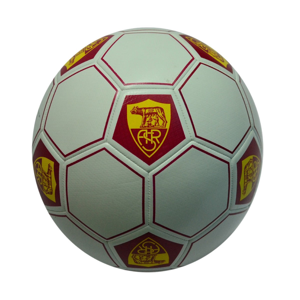 Pallone da calcio con logo heritage AS Roma, Taglia 1