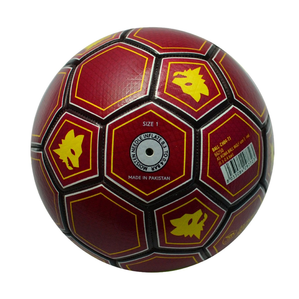 Pallone da calcio con logo Lupetto, Taglia 1