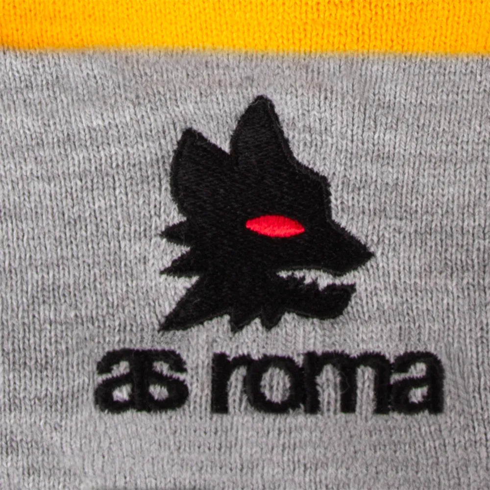 Berretto AS Roma con logo Lupetto
