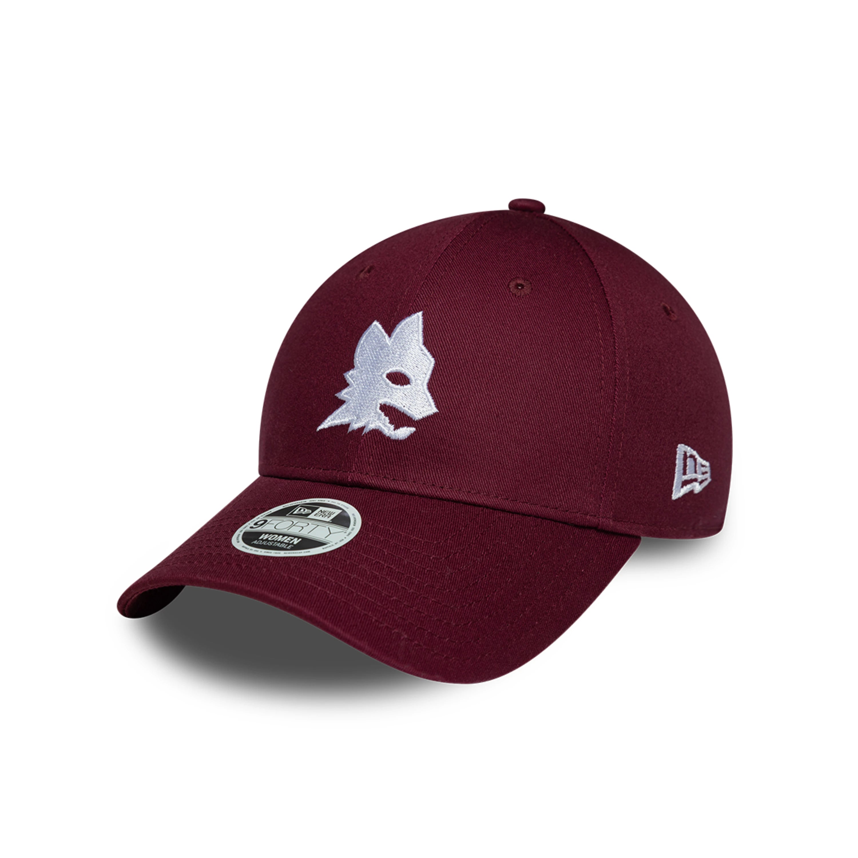 Cappellino New Era Core 9Forty AS Roma, Rosso Scuro, Adulto 60897561