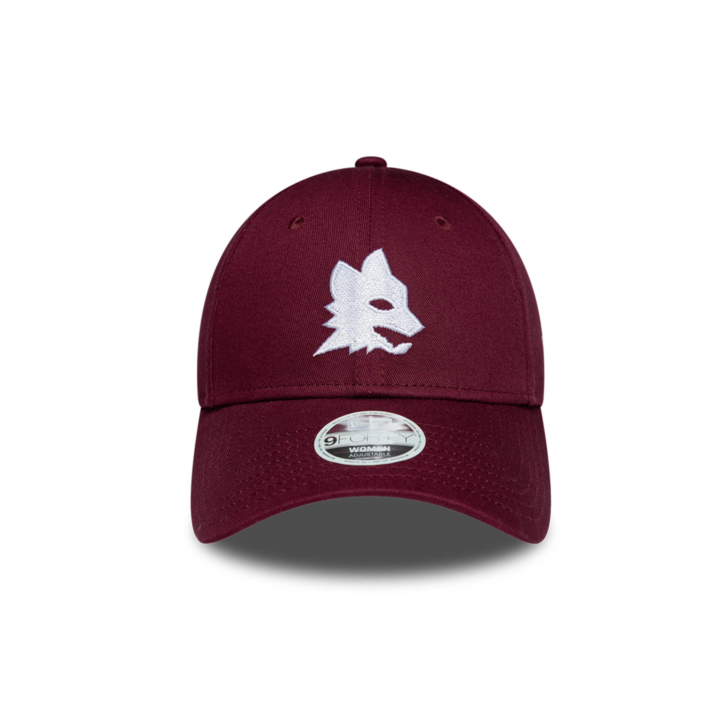 Cappellino New Era Core 9Forty AS Roma, Rosso Scuro, Adulto