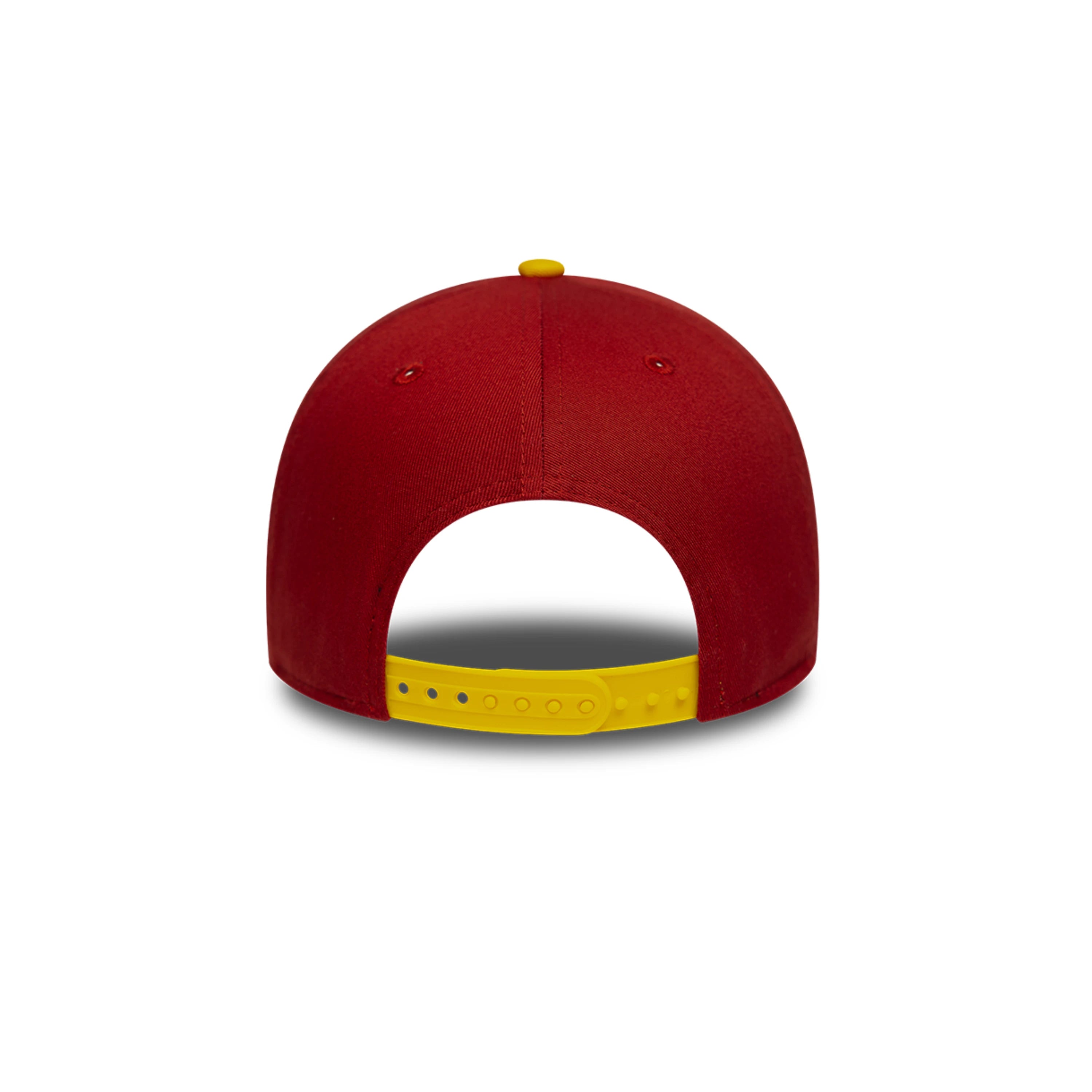 Cappellino New Era Team 9Forty AS Roma, Giallo Rosso, Adulto