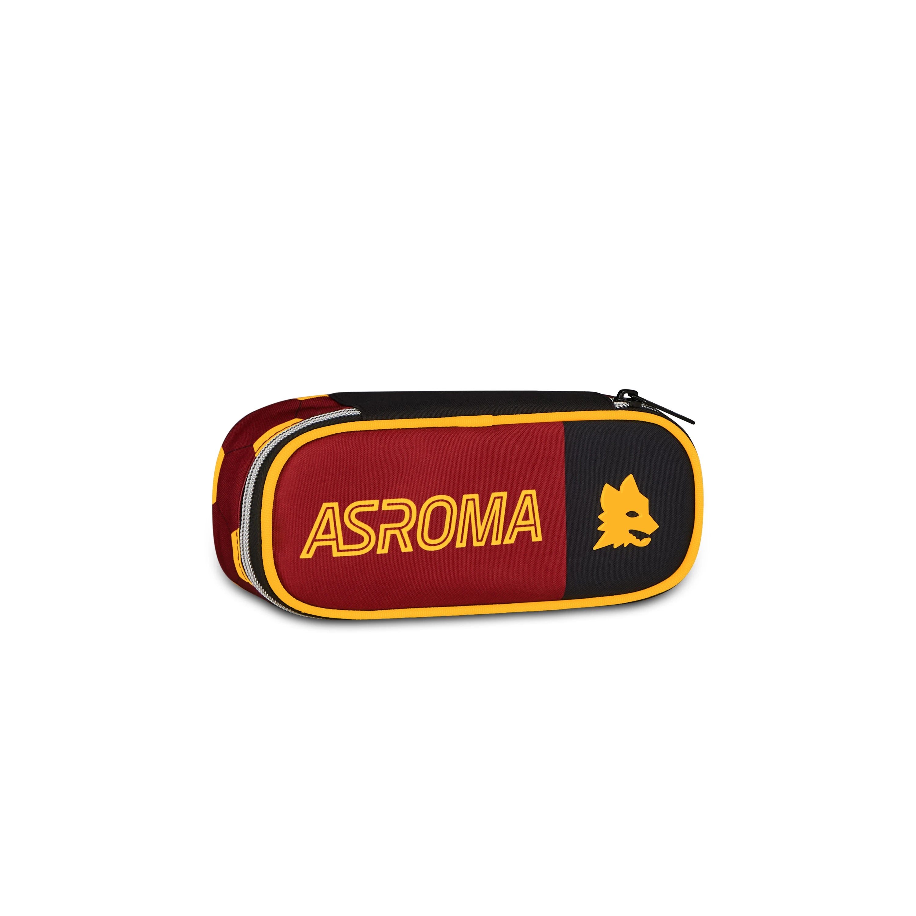 Astuccio porta penne rotondo logo lupetto, AS Roma 2026/27