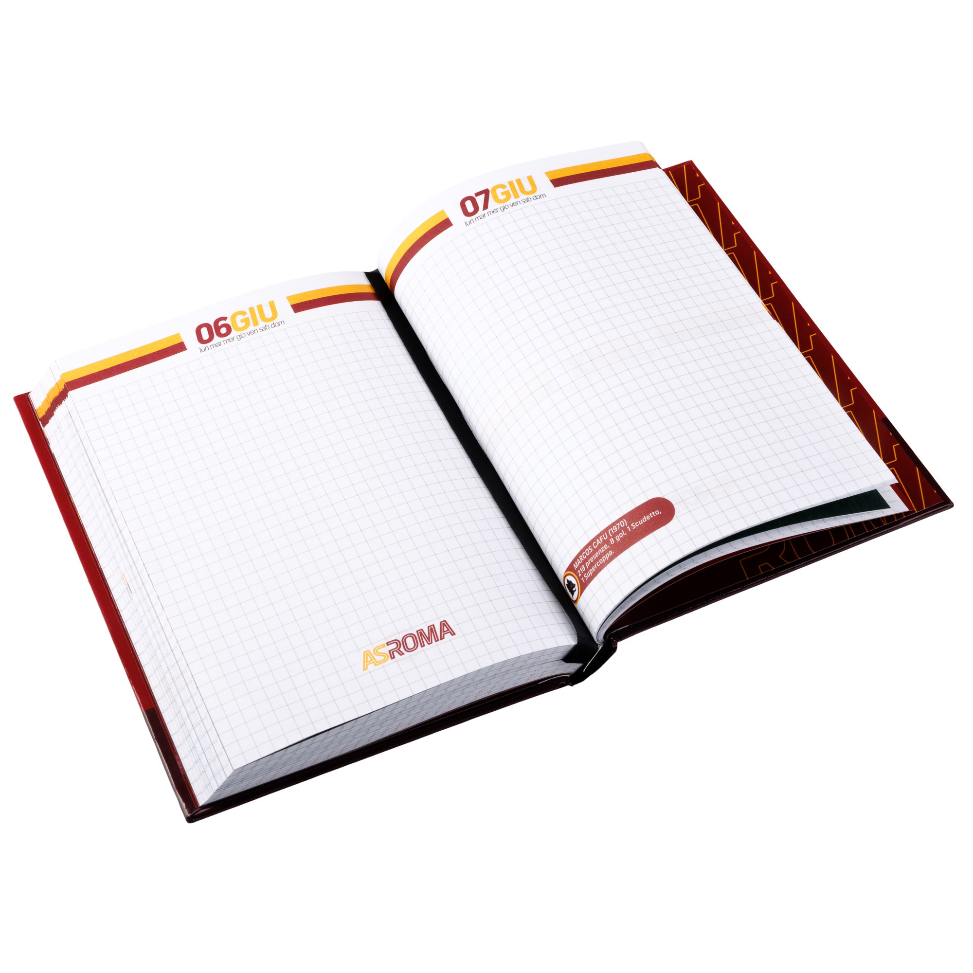 AS Roma 12-Month School Diary 2025/26