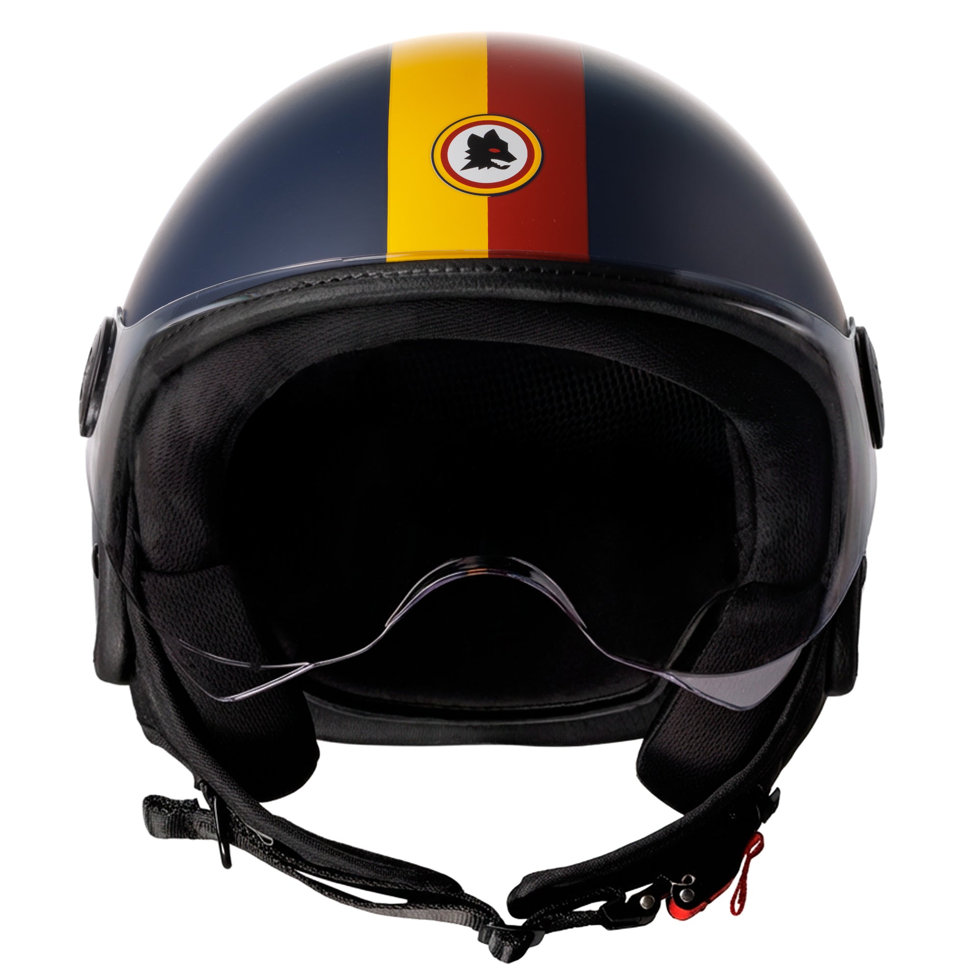 Casco Moto AS Roma con visiera Duraleu