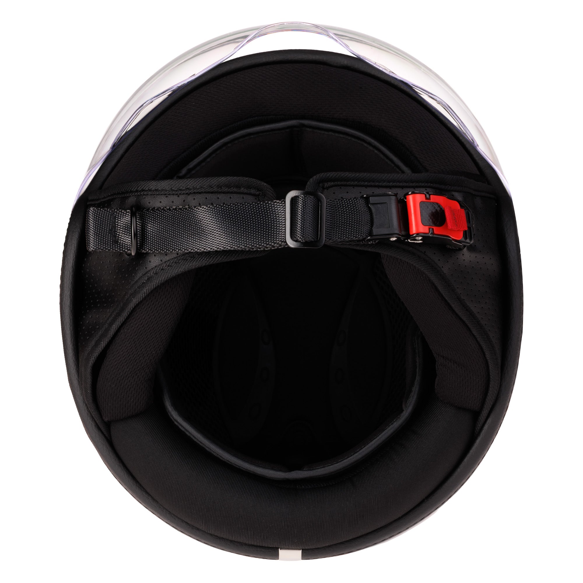 AS Roma Motorcycle Helmet with Duraleu Visor