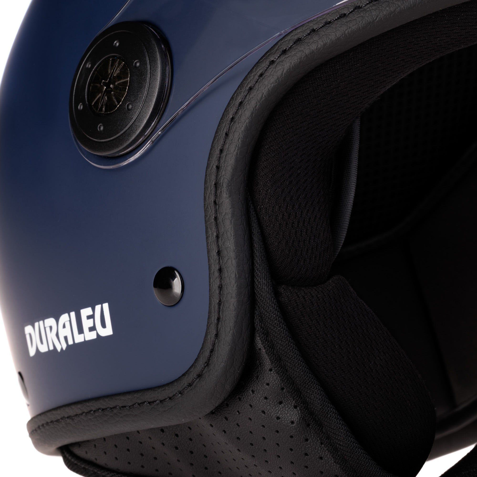 AS Roma Motorcycle Helmet with Duraleu Visor