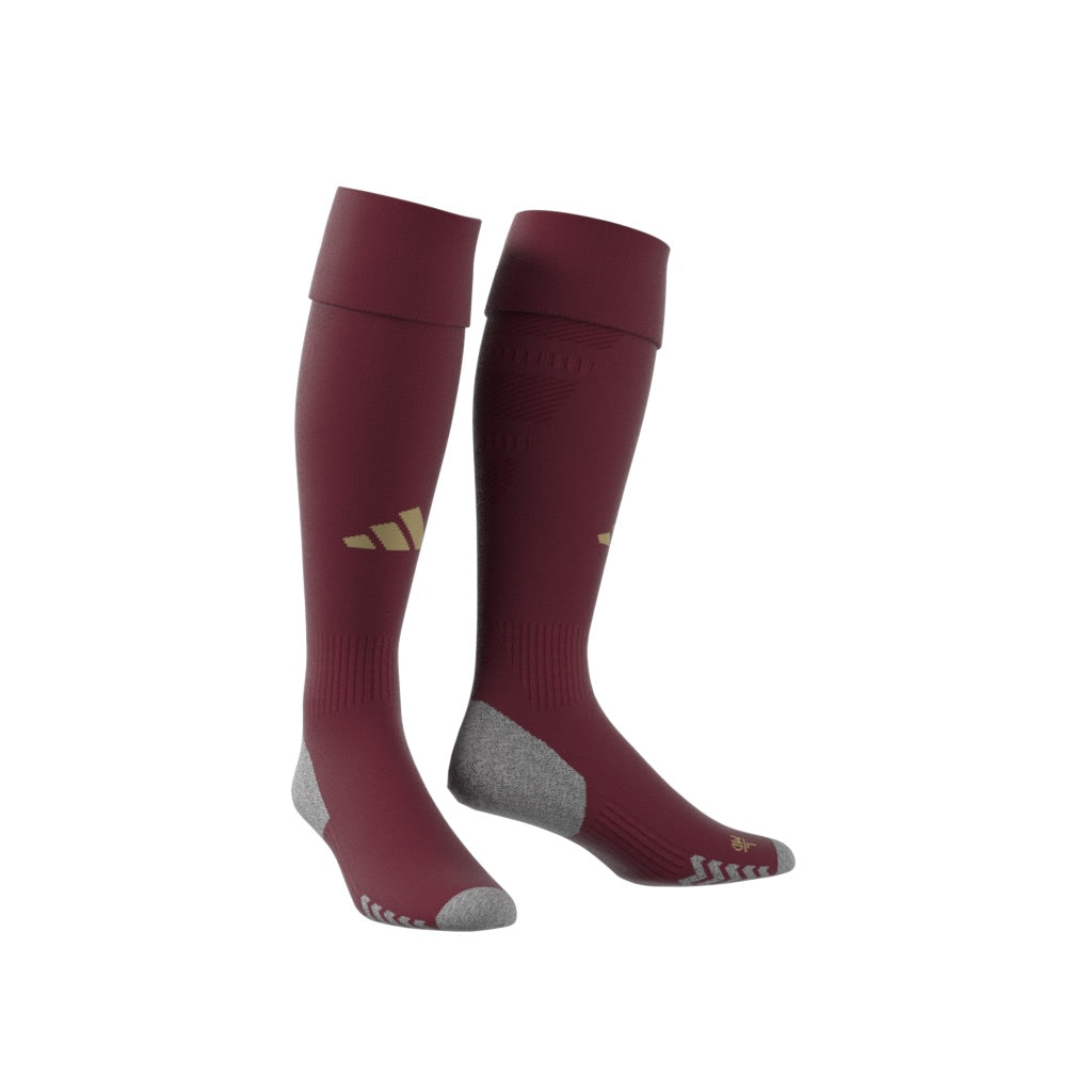 Lot De 4 Paires De Chaussettes AS Roma – Mi-mollet, Coton Peigné Italien 85%, Noir/rouge, Homme/femme 40-46