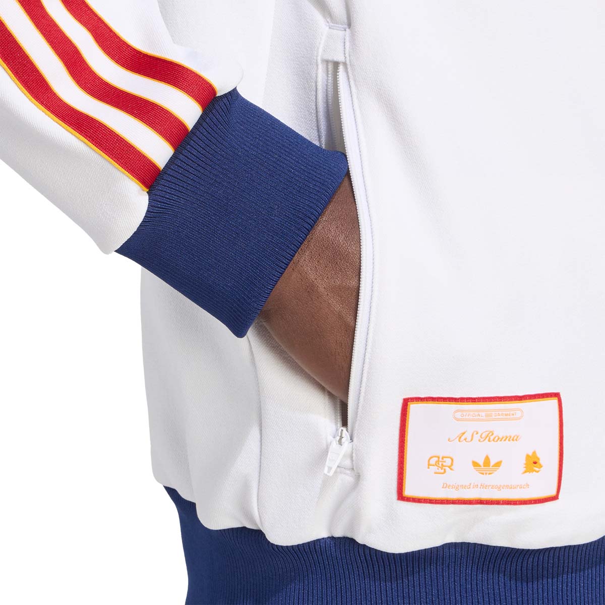 Track Top adidas Terrace Icons AS Roma, Uomo