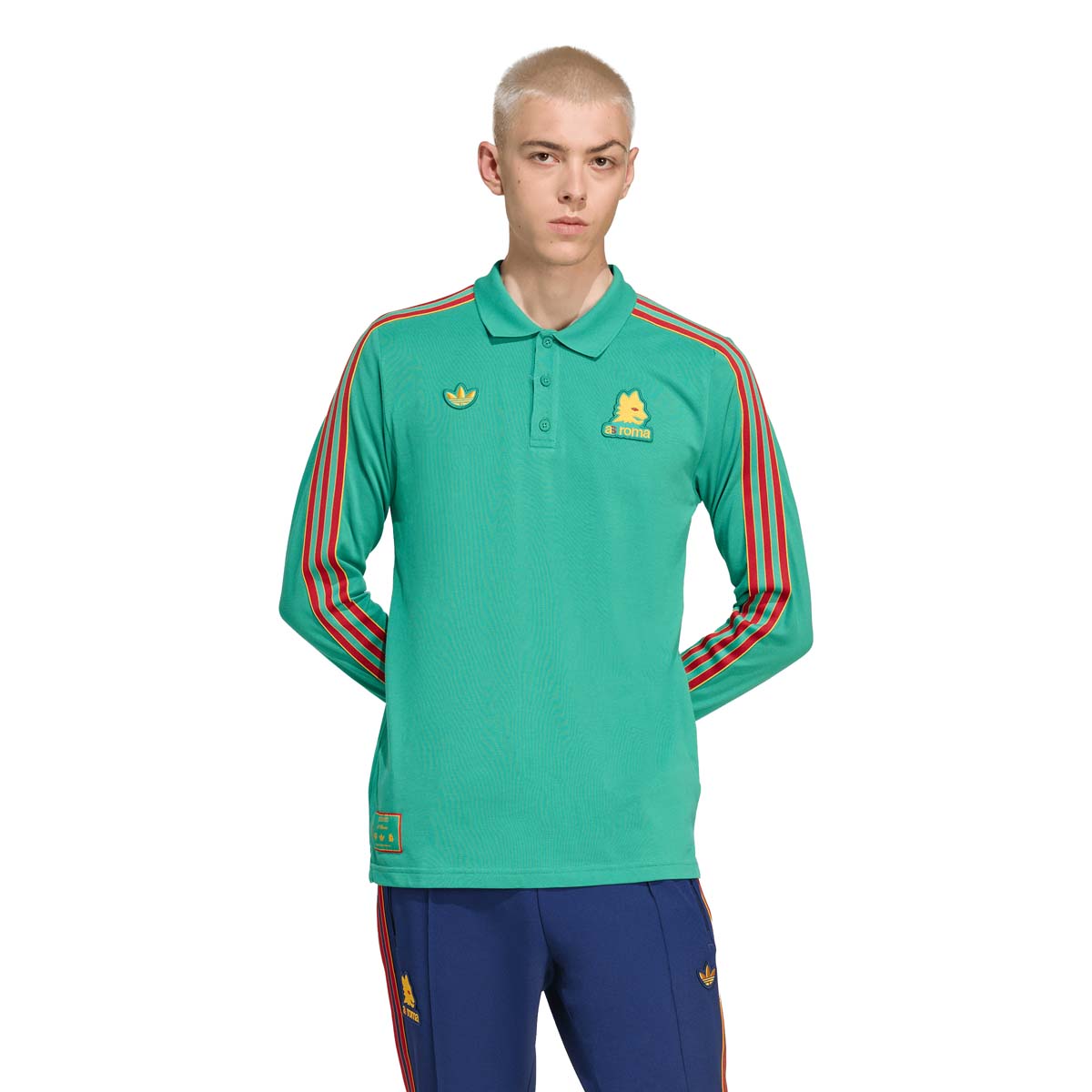 Polo adidas Terrace Icons AS Roma, Uomo