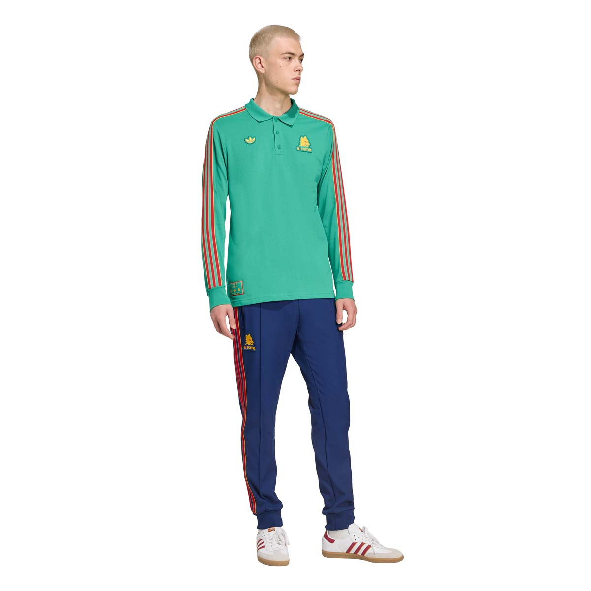 Polo adidas Terrace Icons AS Roma, Uomo