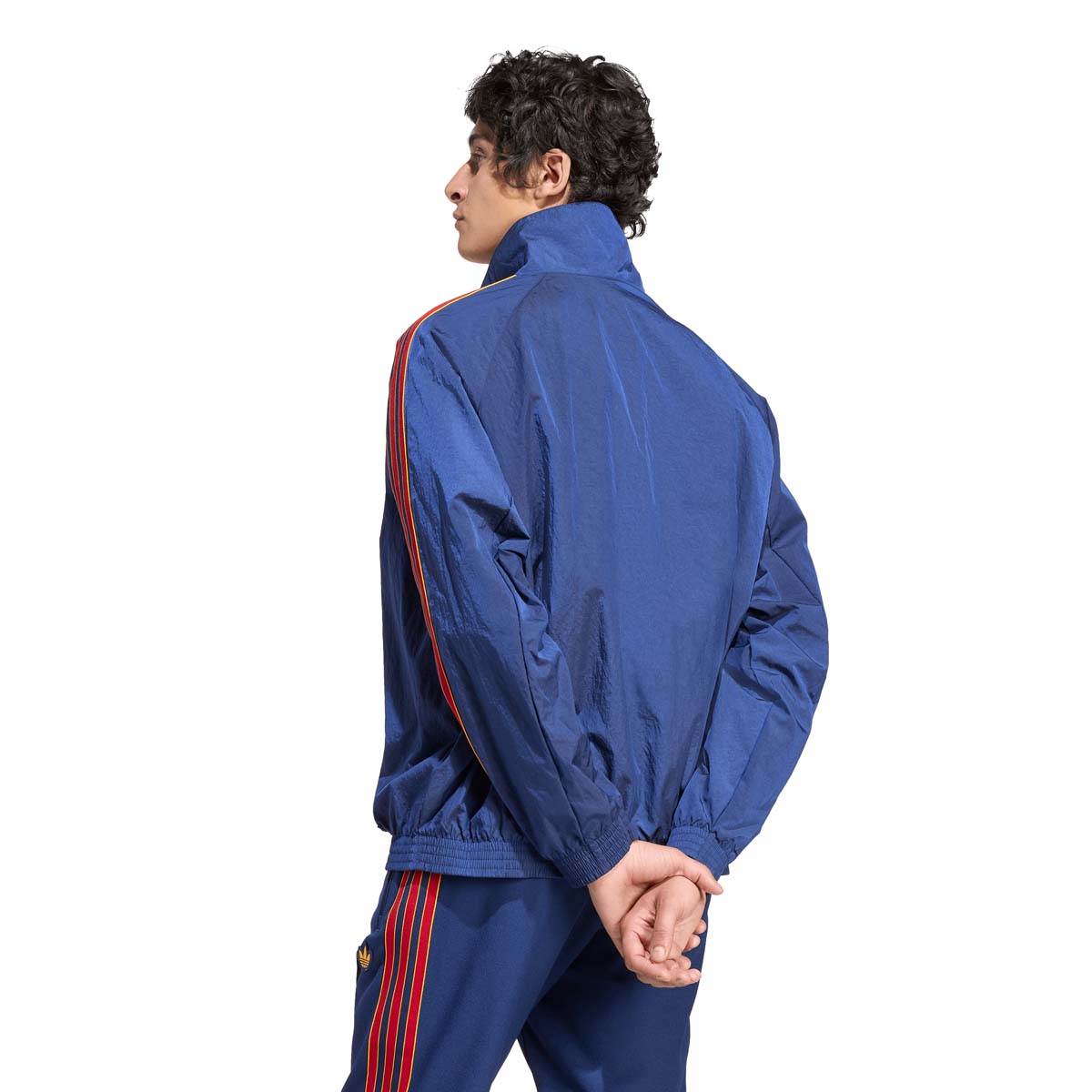 Track Top adidas Terrace Icons AS Roma con zip a metà, Uomo