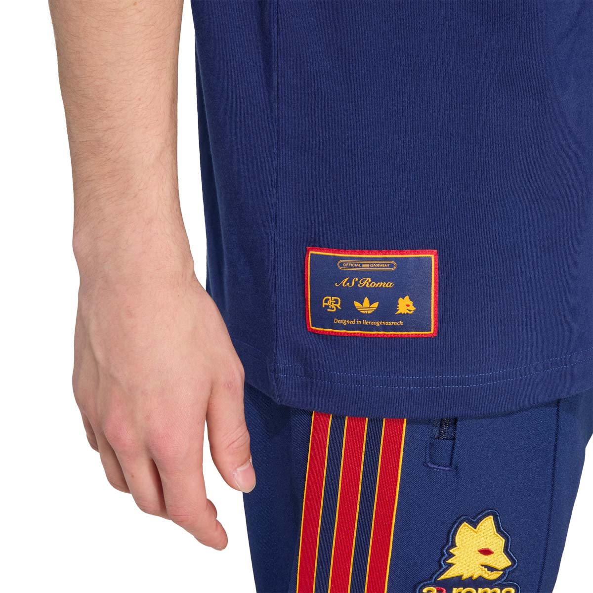 T-shirt adidas Terrace Icons AS Roma, Uomo