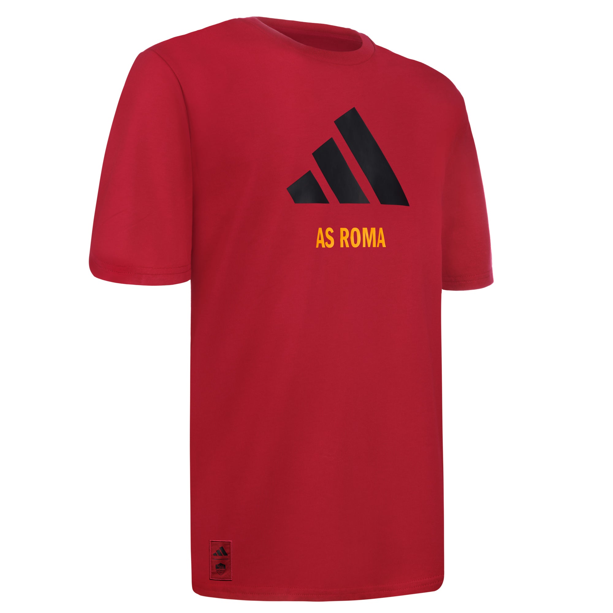 T-shirt AS Roma con Logo Adidas, Rosso