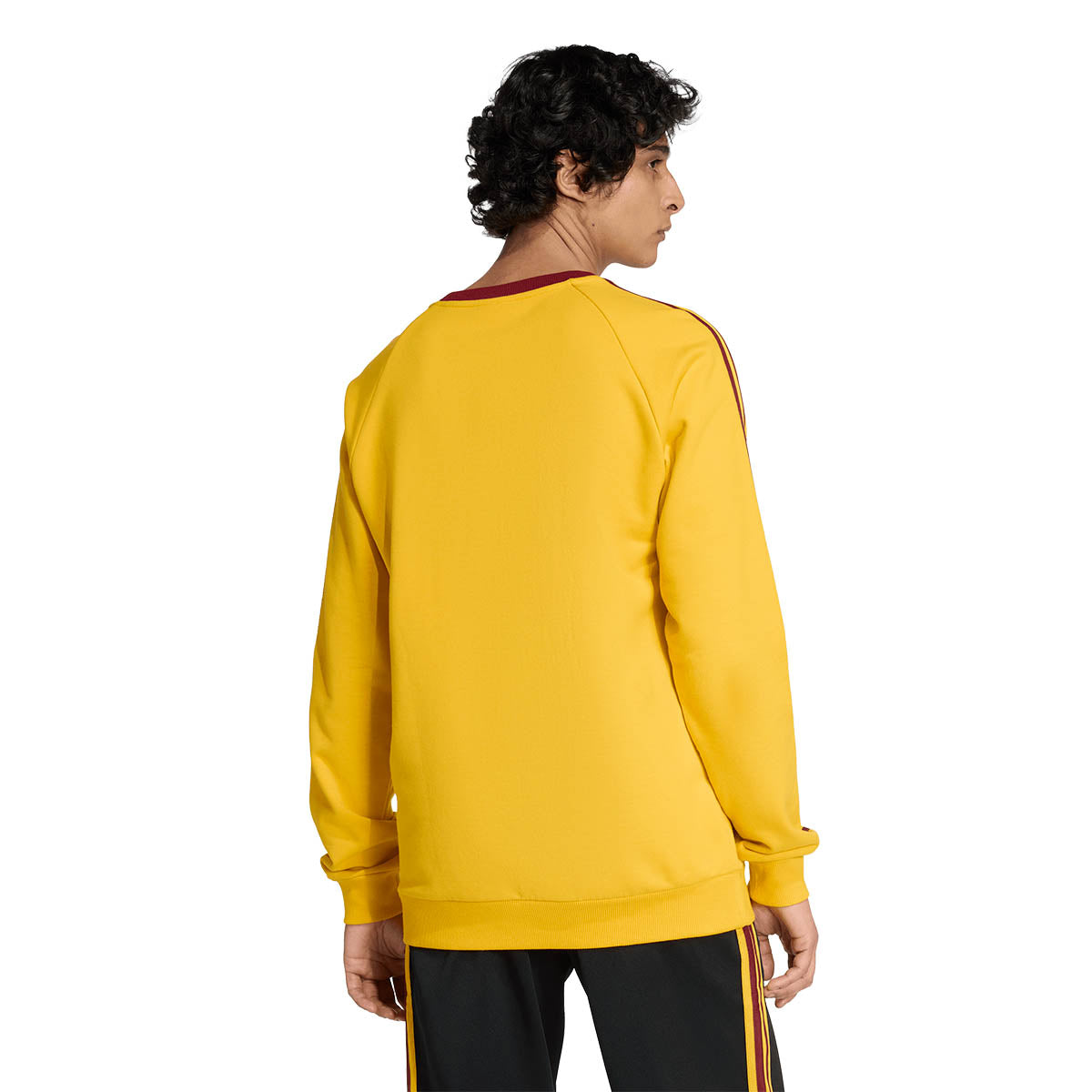 Felpa adidas Originals AS Roma, 100% Cotone