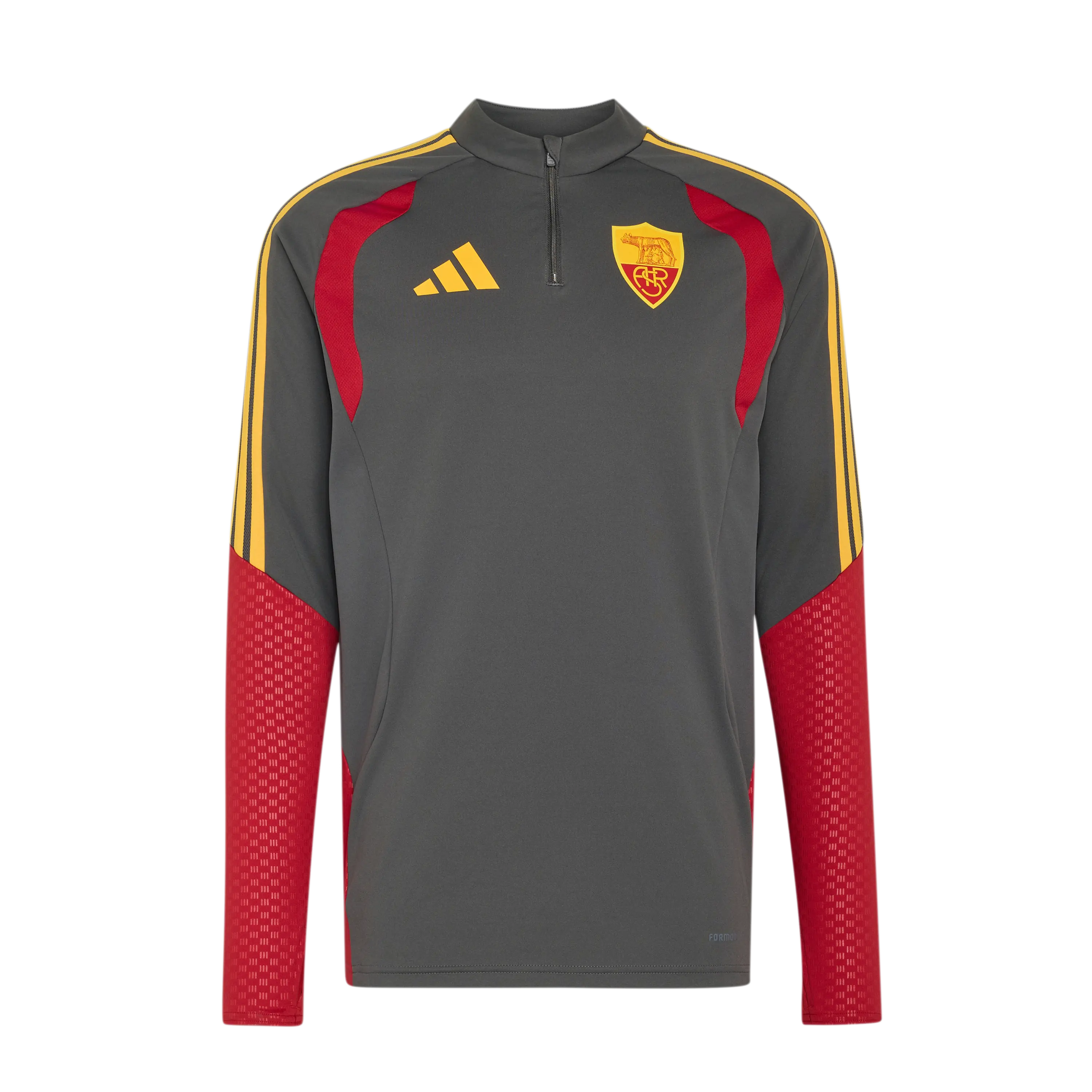 Felpa Allenamento 1/4 zip AS Roma 2026/27 front