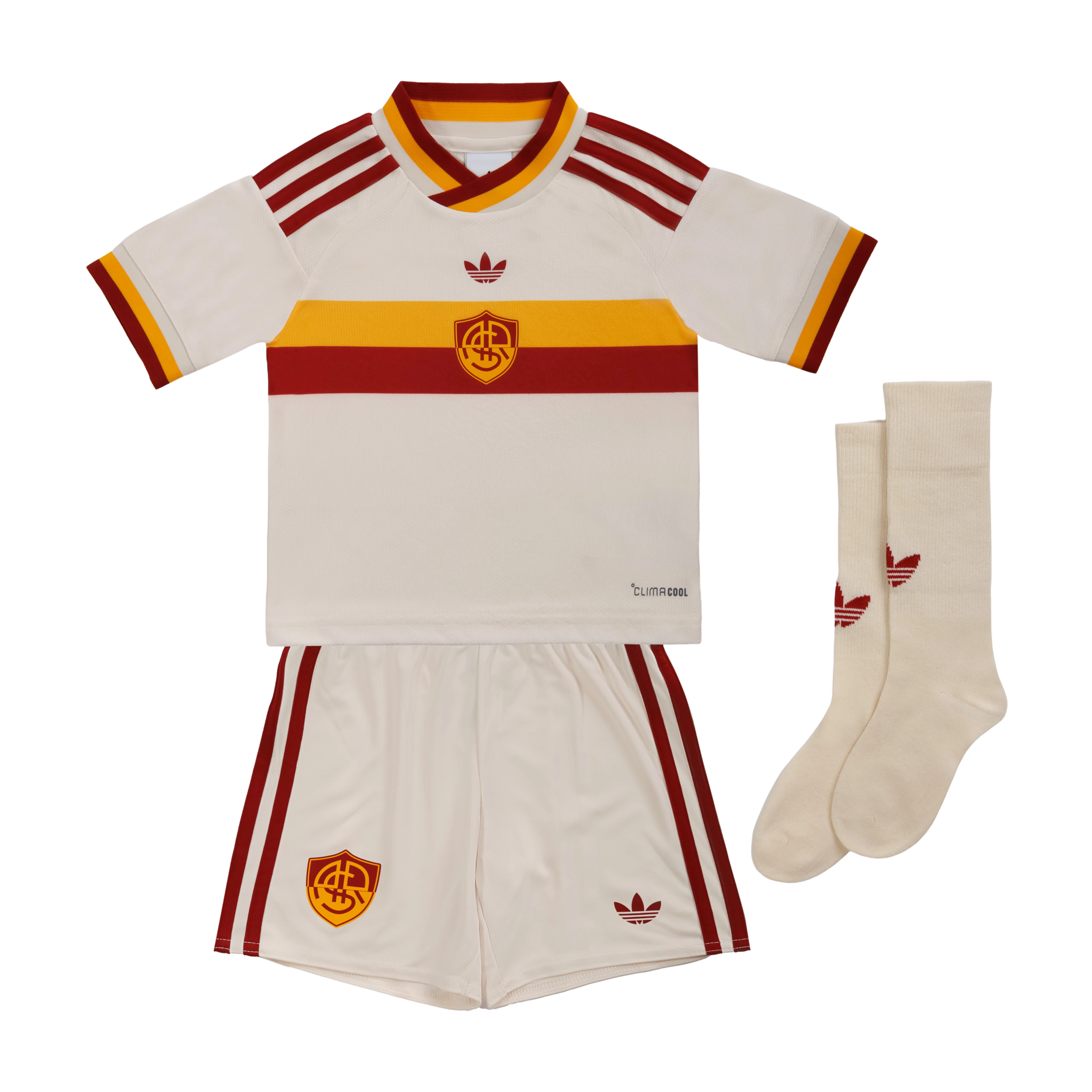 Mini Kit Gara AS Roma Away 2026/27 18 mesi - 6 anni intero kit