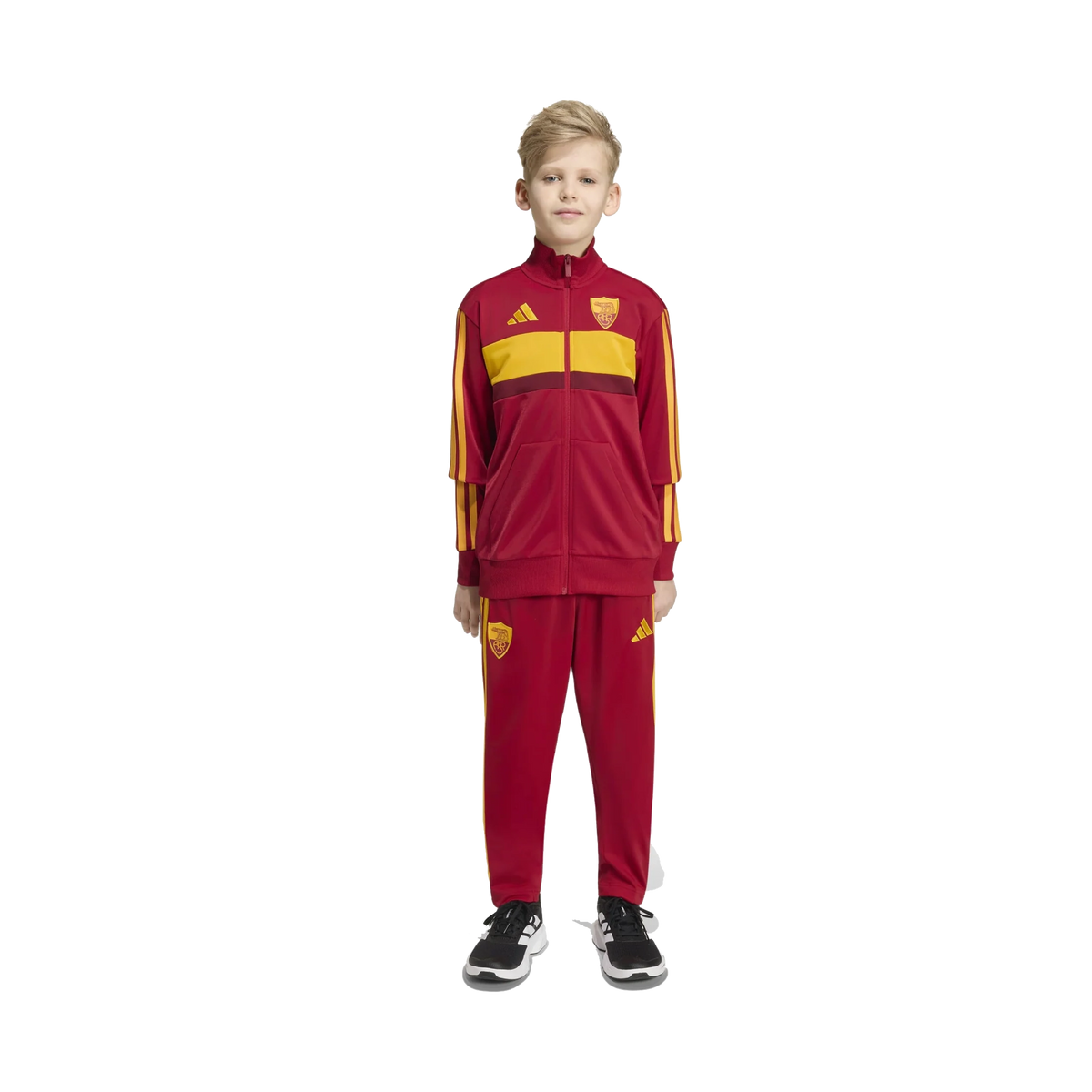 Adidas Tuta DNA AS Roma 2026/27, Bambino FRONT