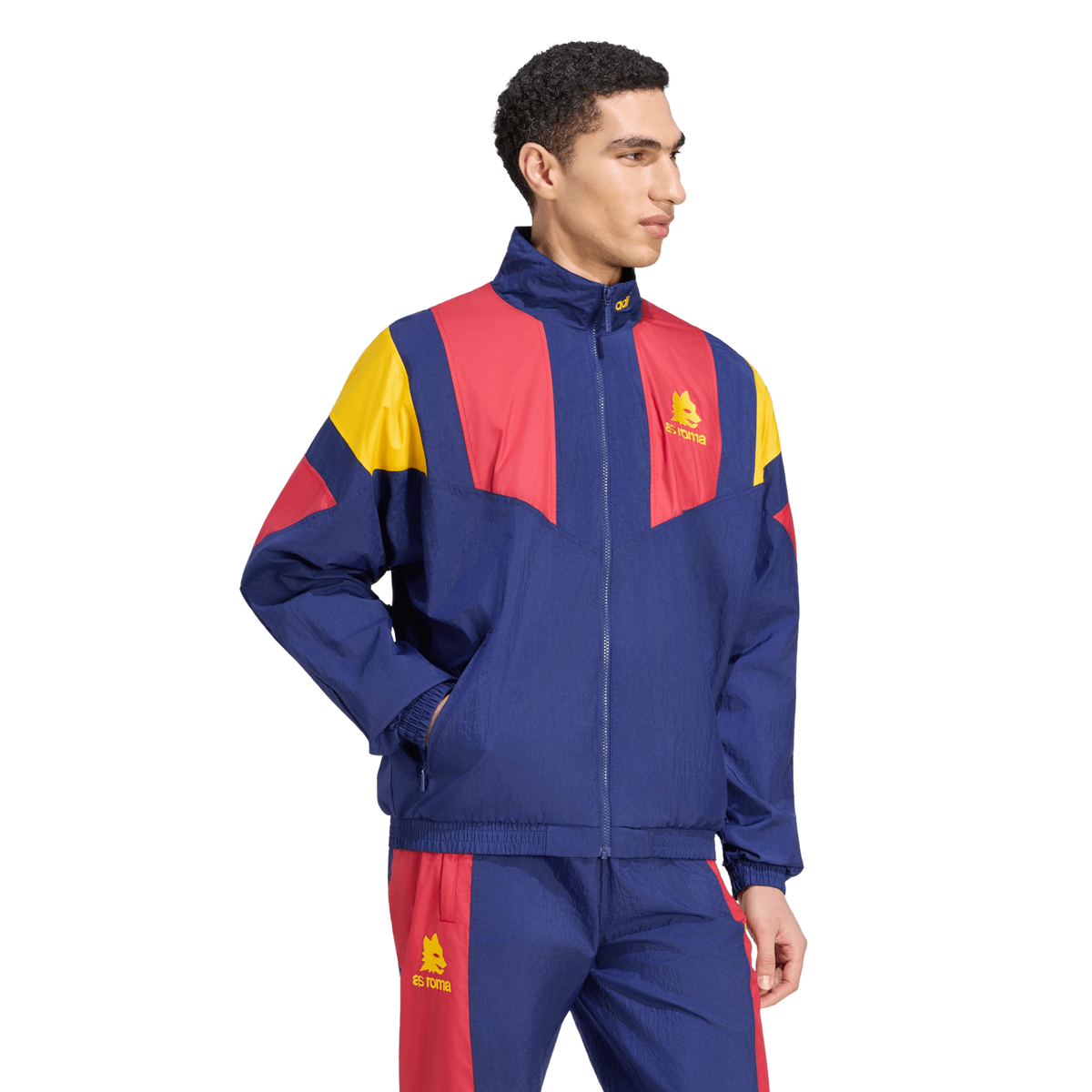 Track Top EQT Adidas Originals AS Roma 2026/27 FRONT