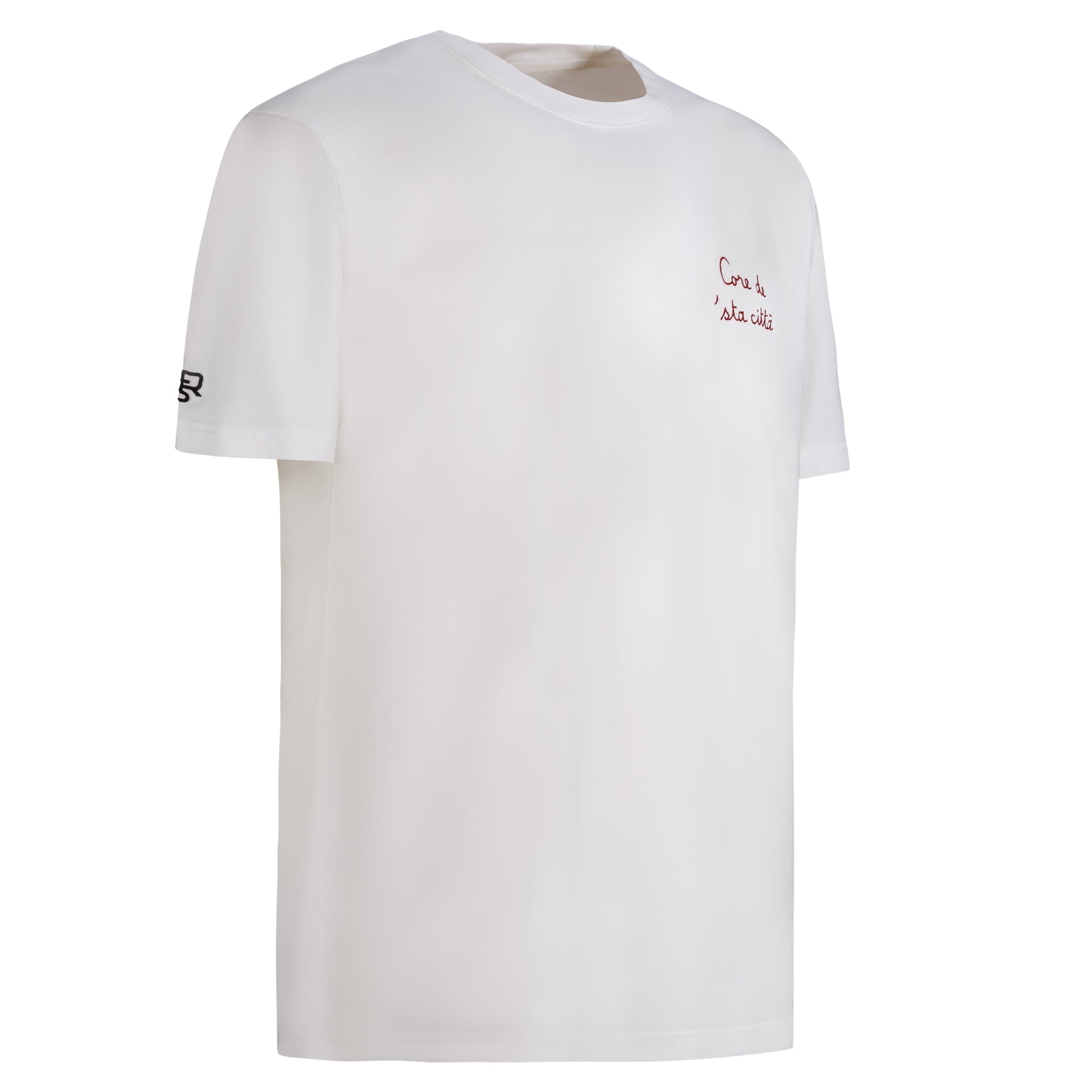 Saint Barth "Core de sta Città" T-shirt, Men, White
