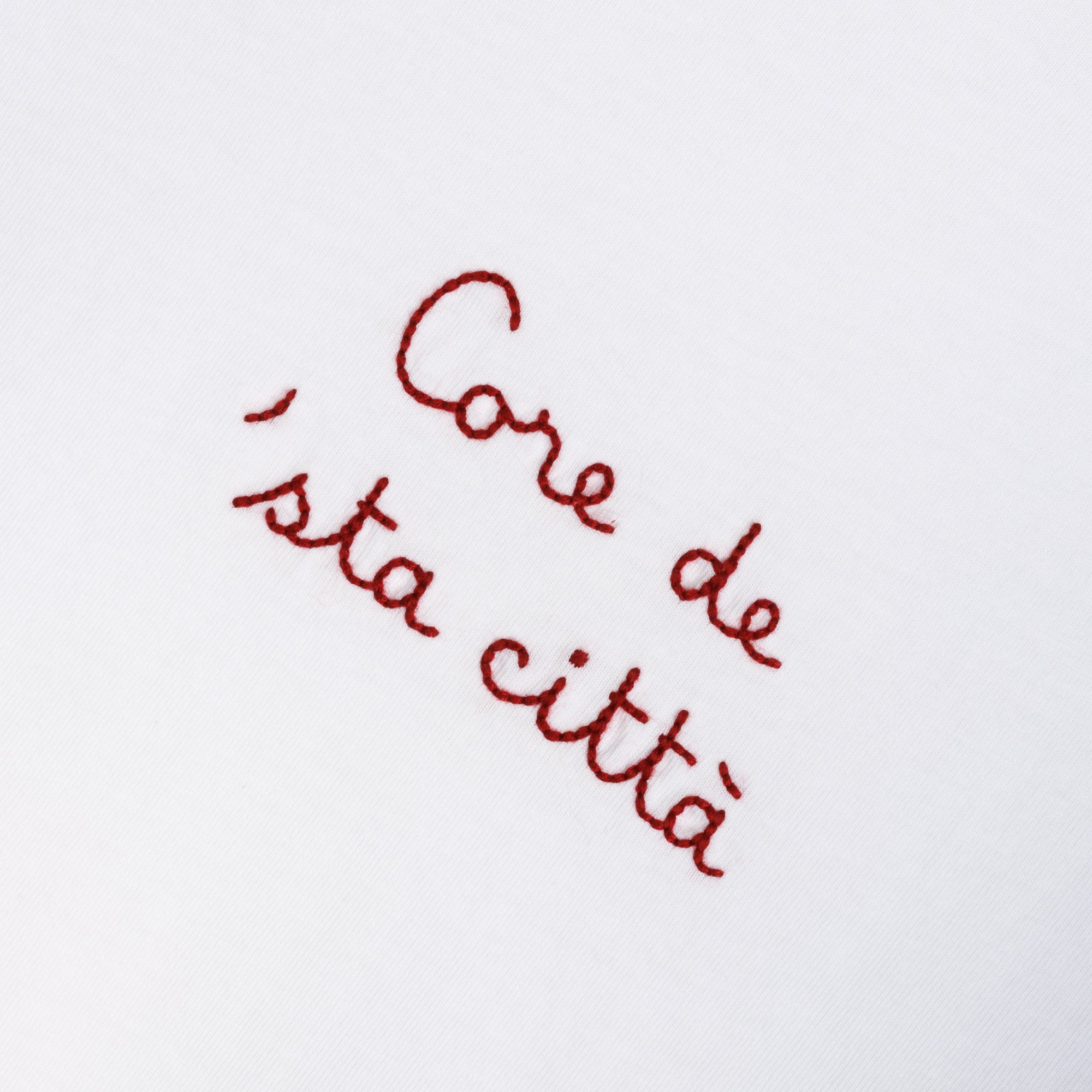 Saint Barth "Core de sta Città" T-shirt, Men, White