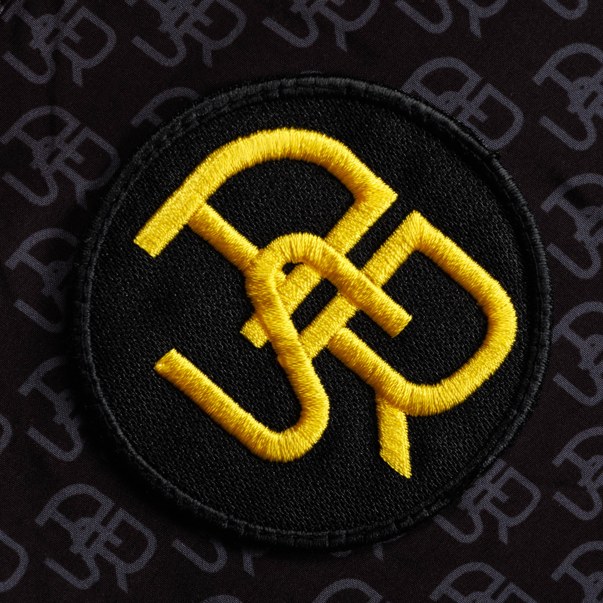 Saint Barth AS Roma Swimsuit with ASR Logo Print, Men, Black