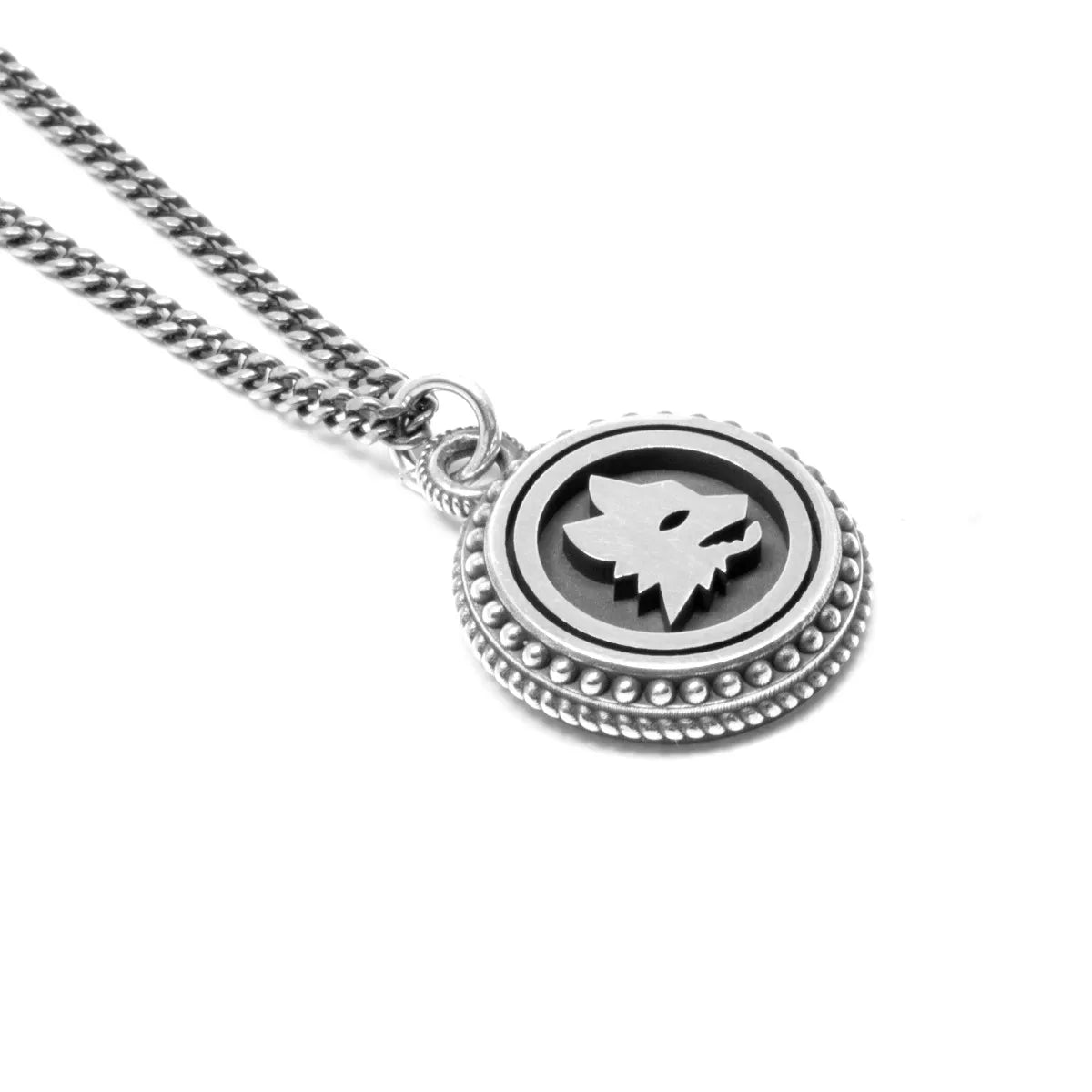 Collana Grumetta Pendente Lupa AS Roma X Nove25