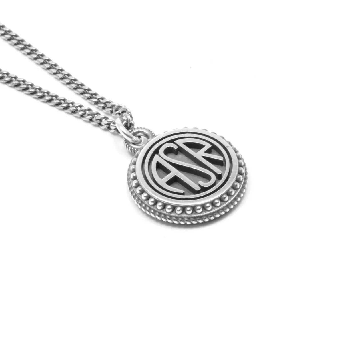Collana Grumetta Pendente ASR tondo AS Roma X Nove25