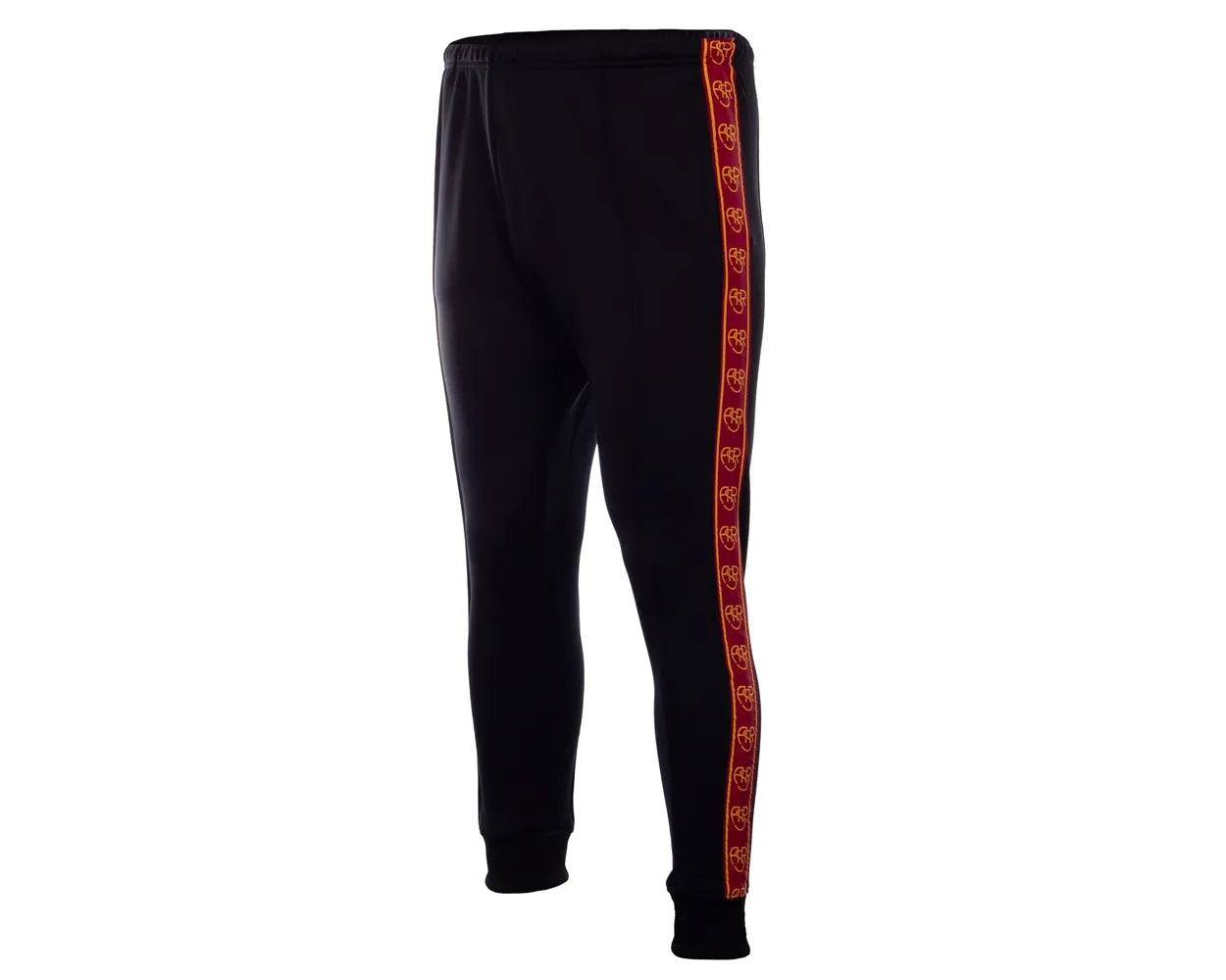 Pantaloni retrò sportivi AS Roma, Adulto, Nero