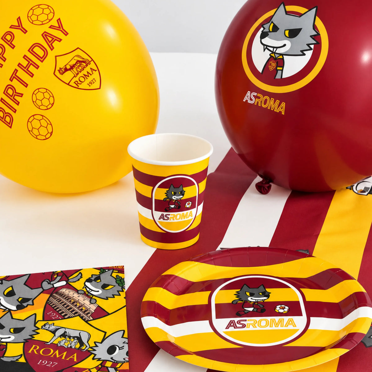 AS Roma-themed children's party set for 24 people