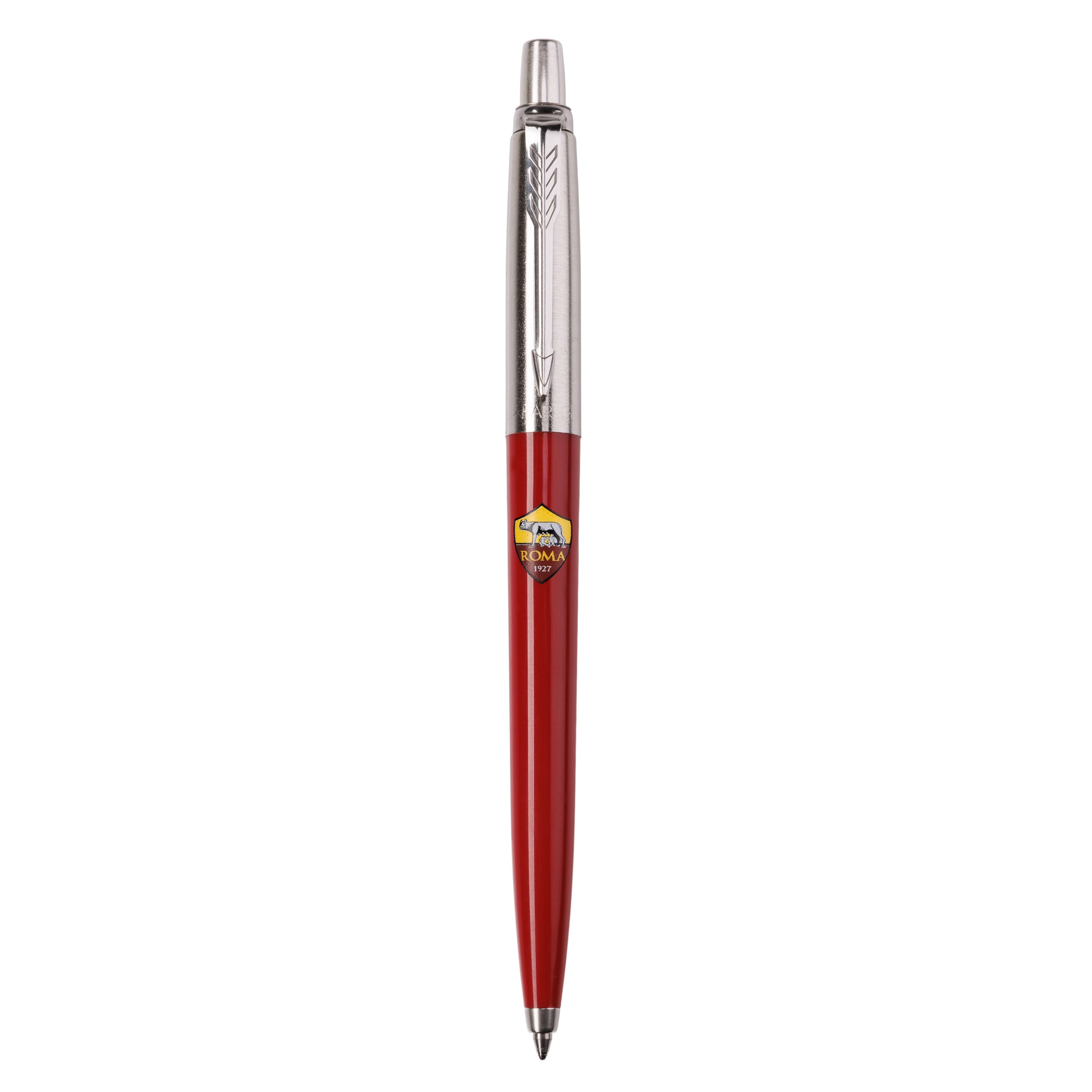 Parker pen with AS Roma logo + hard box