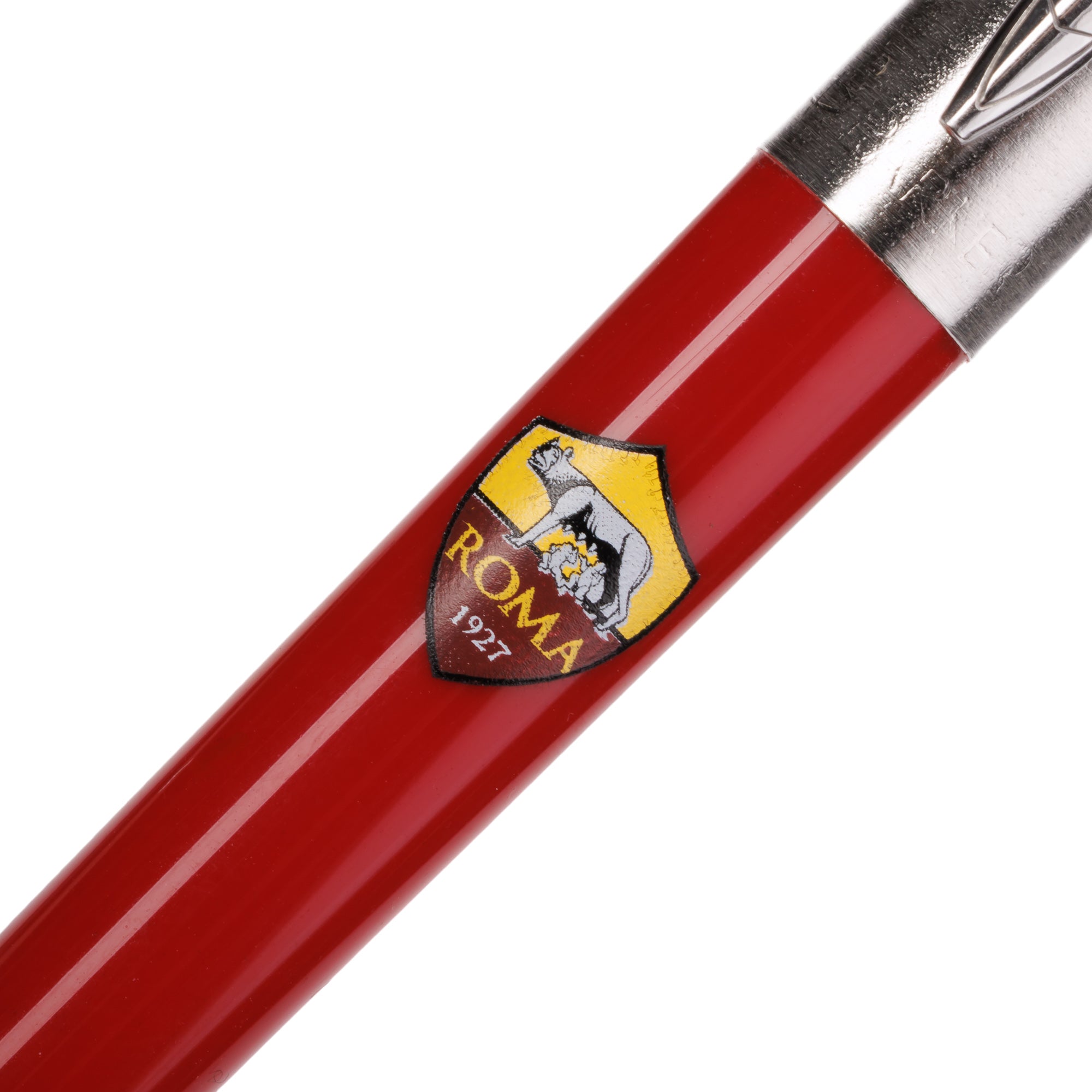 Parker pen with AS Roma logo + hard box