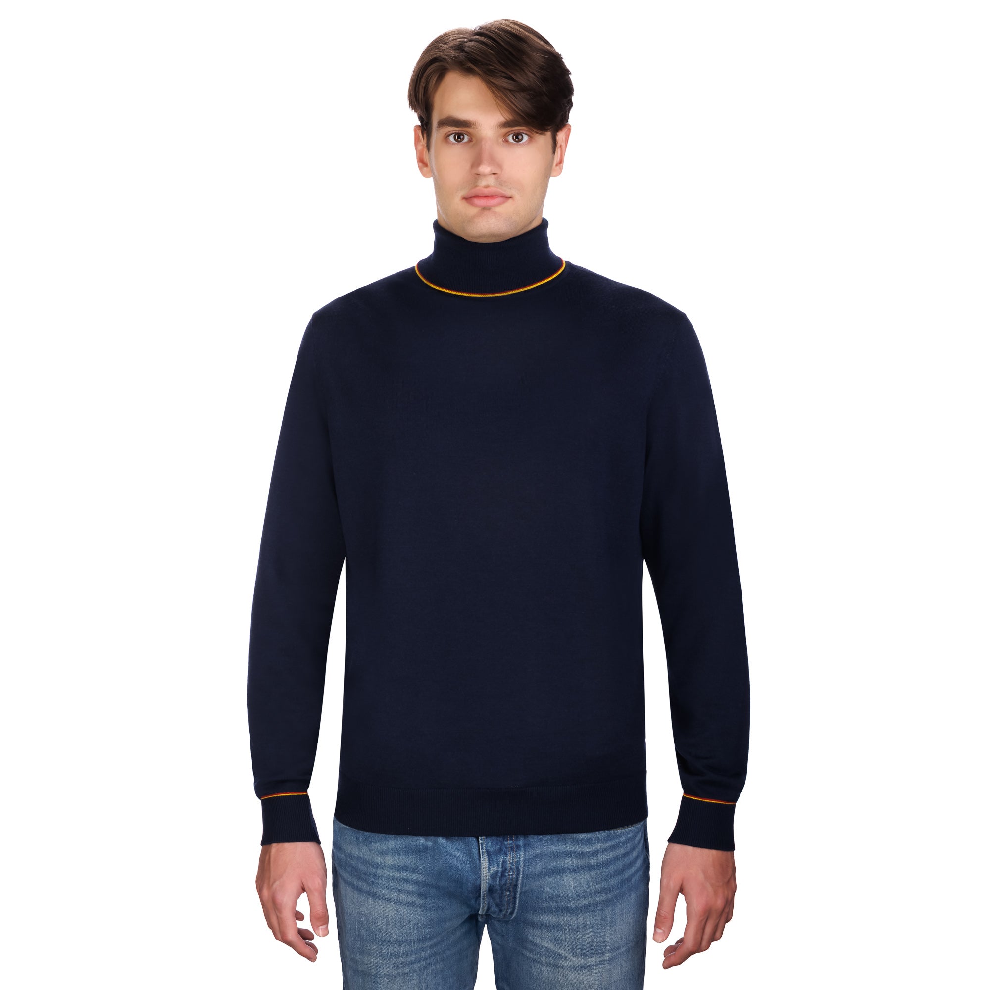 Maglione dolcevita AS Roma Lifestyle Collection, Uomo, Blu