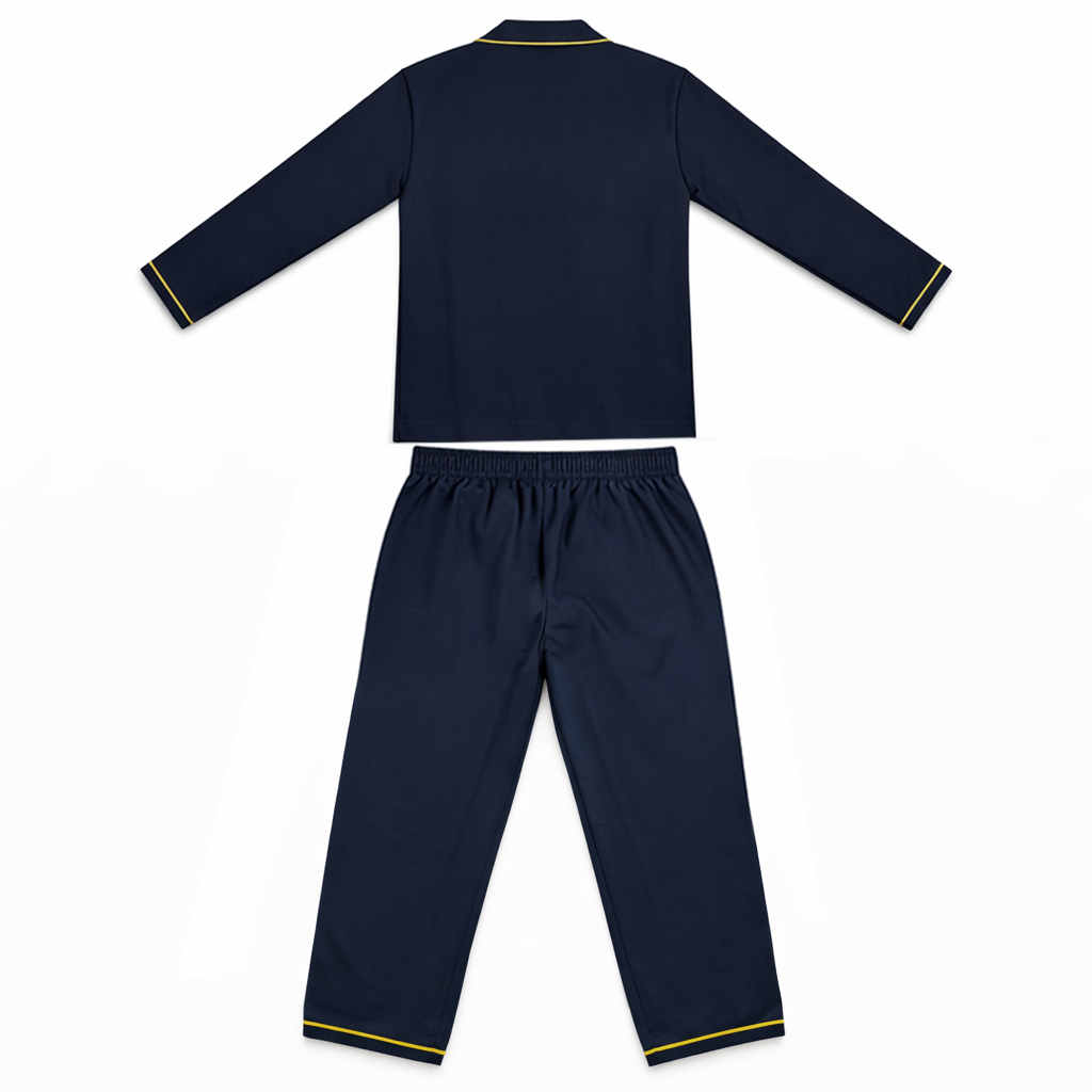 Pigiama AS Roma con logo ASR 100% Cotone