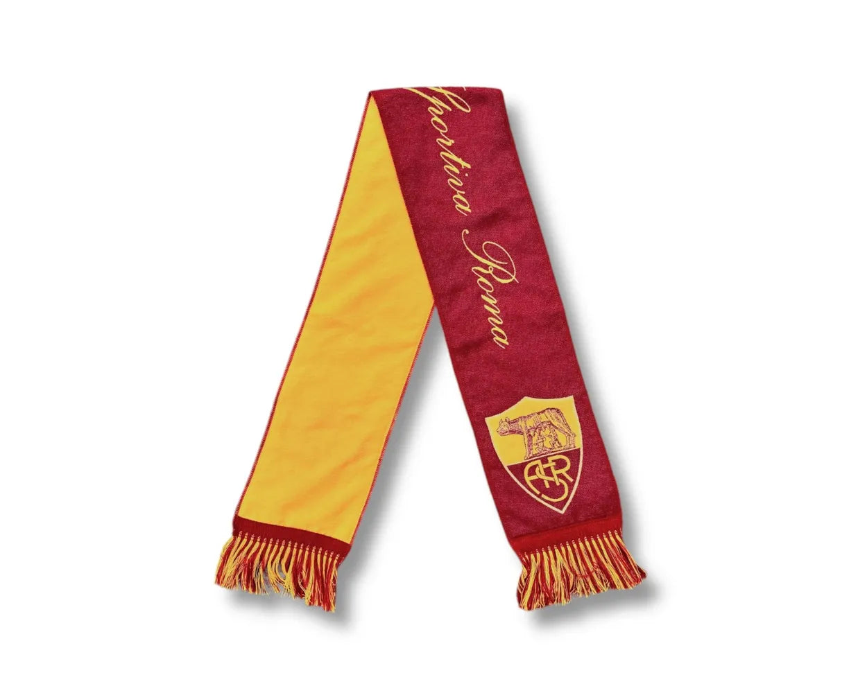 Sciarpa Jacquard con logo AS Roma