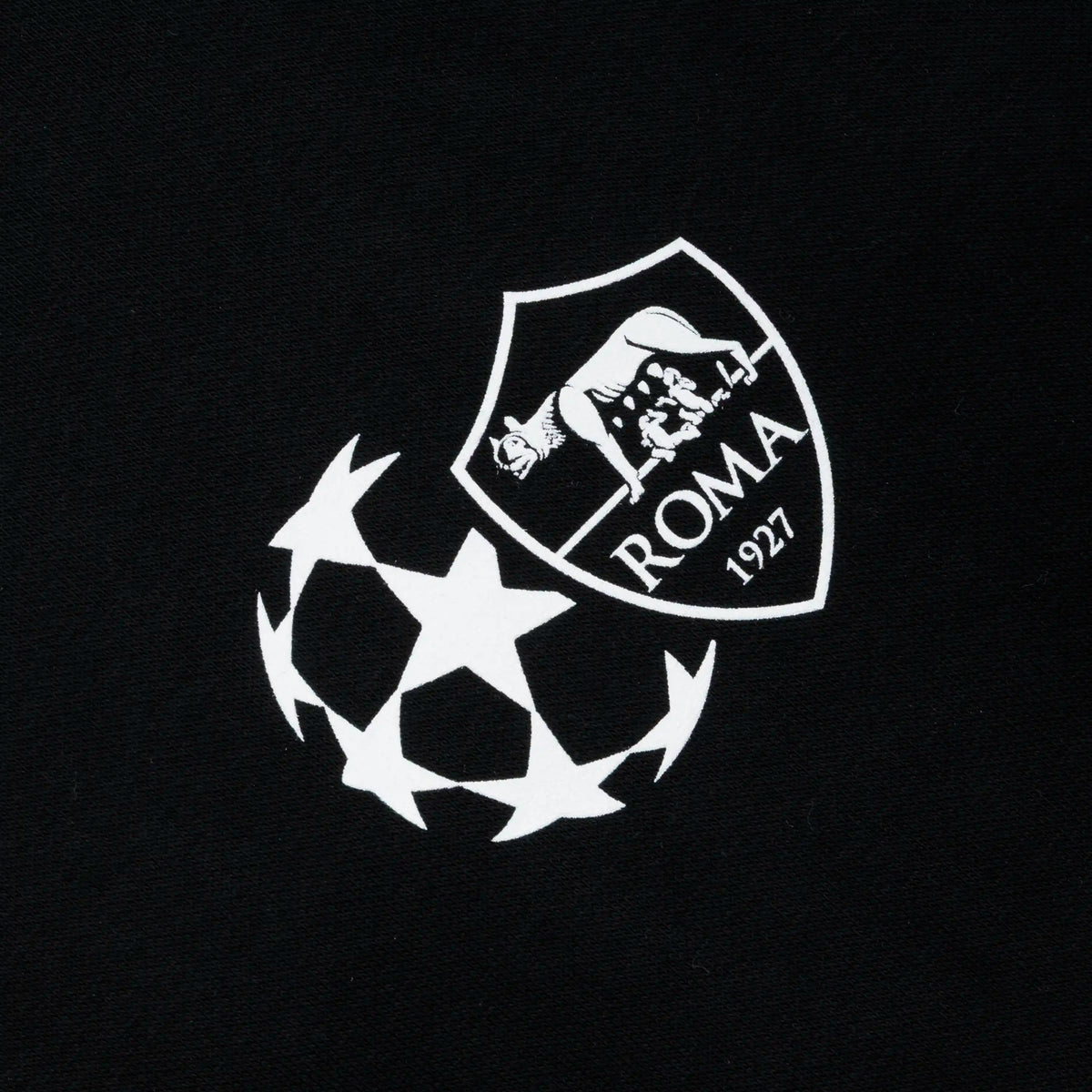 Felpa con cappuccio AS Roma con logo Champions League