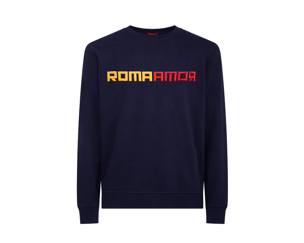 AS Roma ROMAMOR Crewneck Sweatshirt, Adult, Blue | AS Roma Store