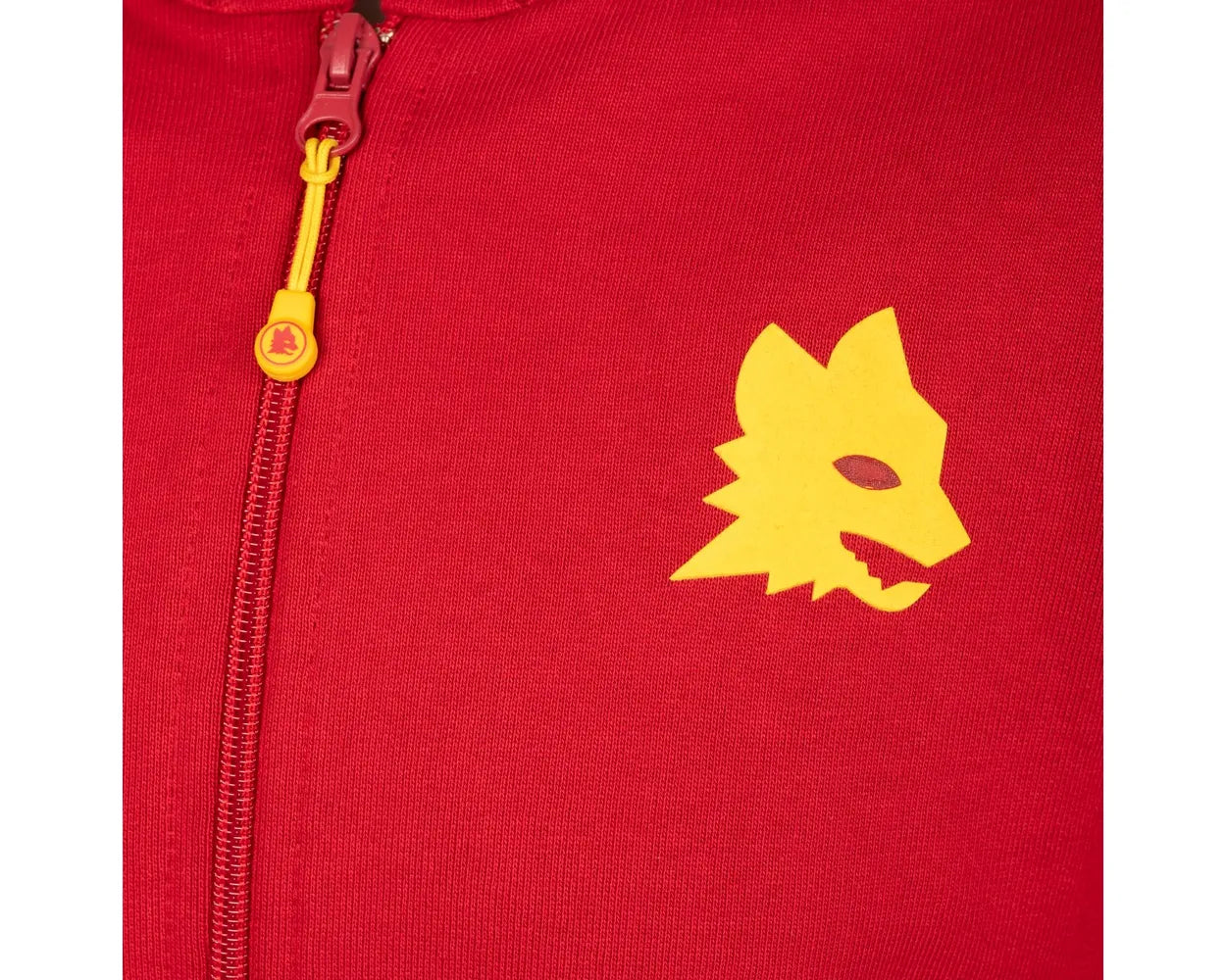 Children's Red Turtleneck Logo Sports Sweatshirt