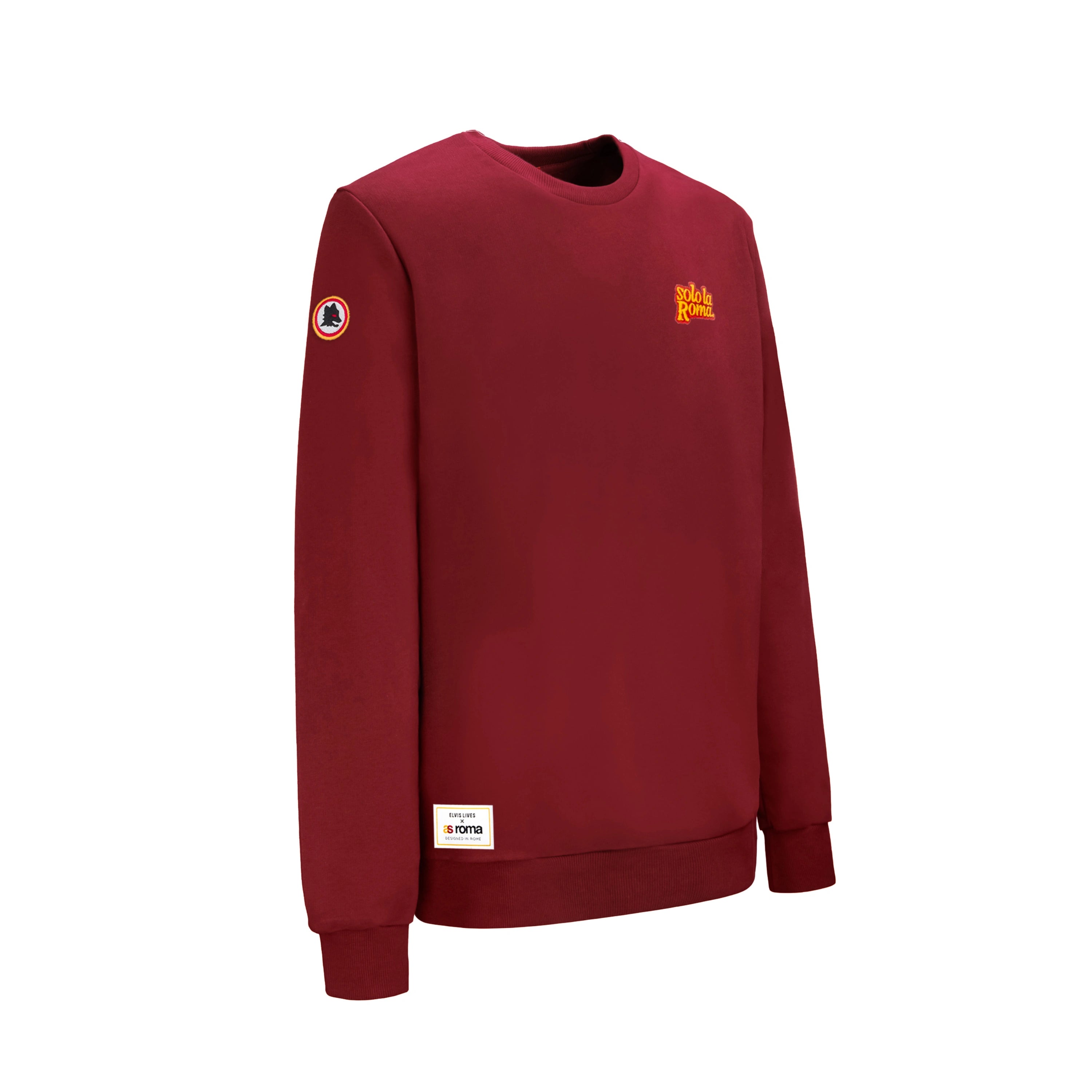 Felpa Lupetto Elvis Lives x AS Roma, Bordeaux