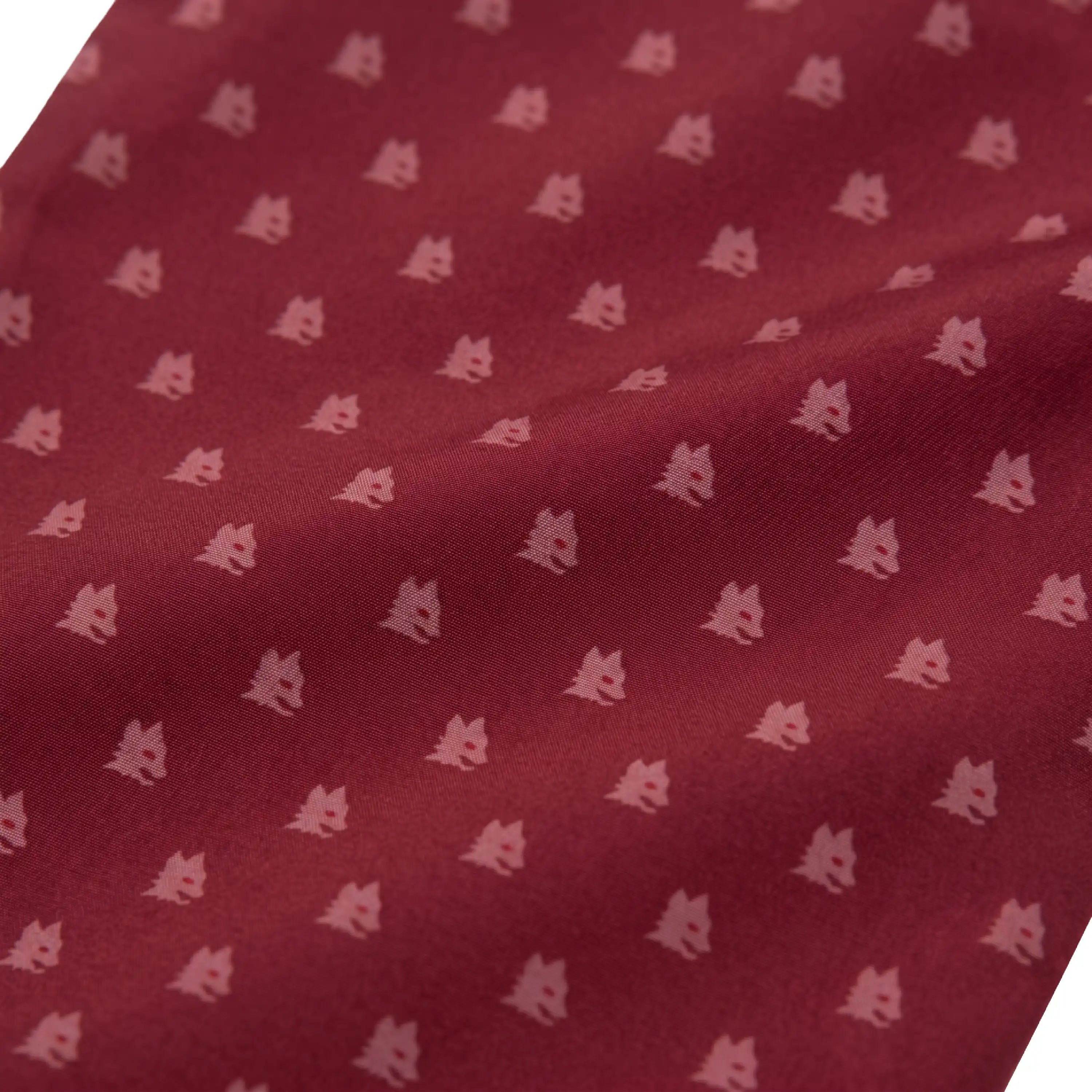 Costume Saint Barth AS Roma con fantasia logo Lupetto, Uomo, Rosso