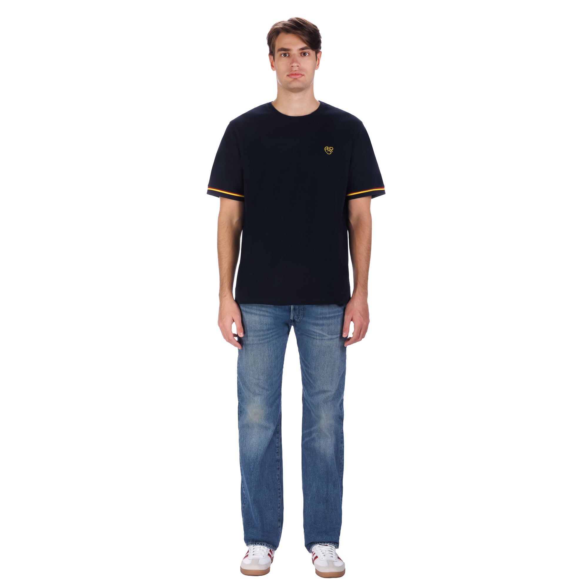 T-shirt AS Roma Lifestyle Collection, Uomo, Blu