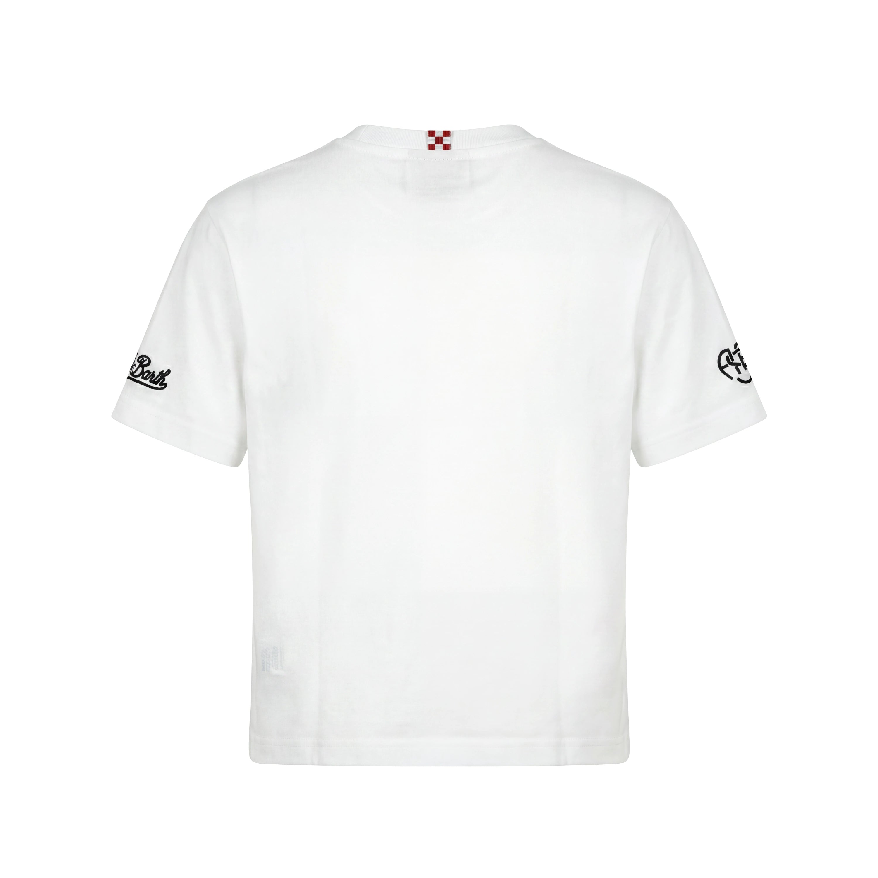 T-shirt Saint Barth "Portofino", Bambino, Bianco, back
