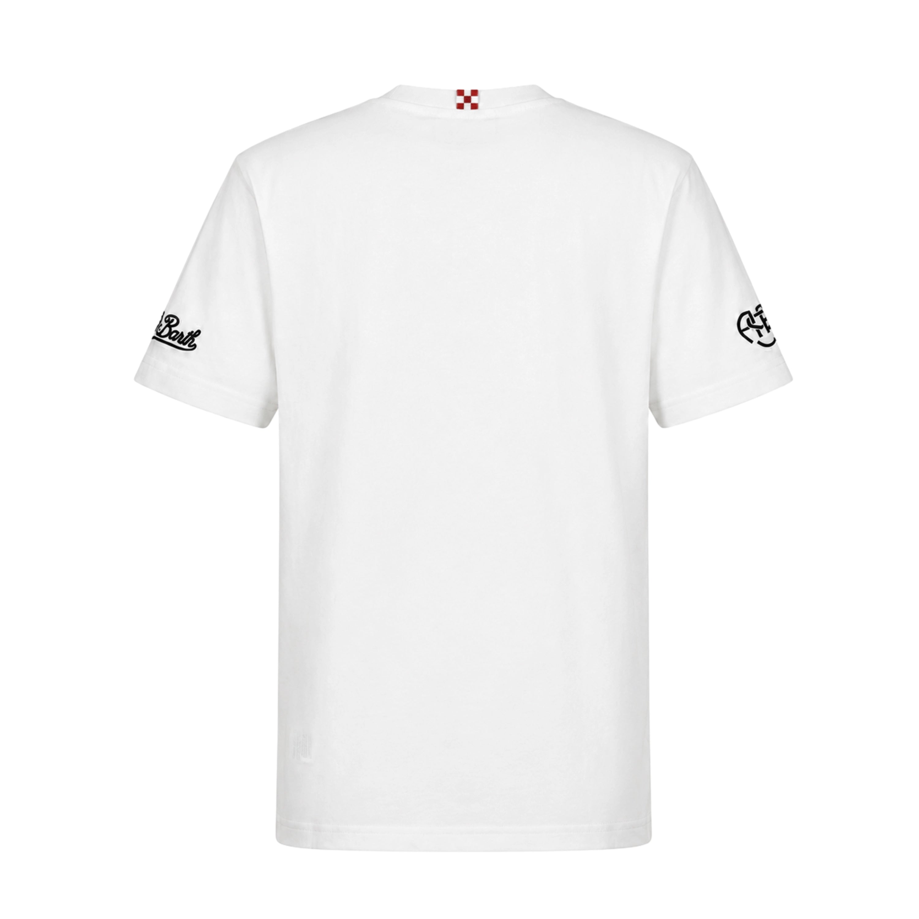 T-shirt Saint Barth "Portofino", Uomo, Biaco, back