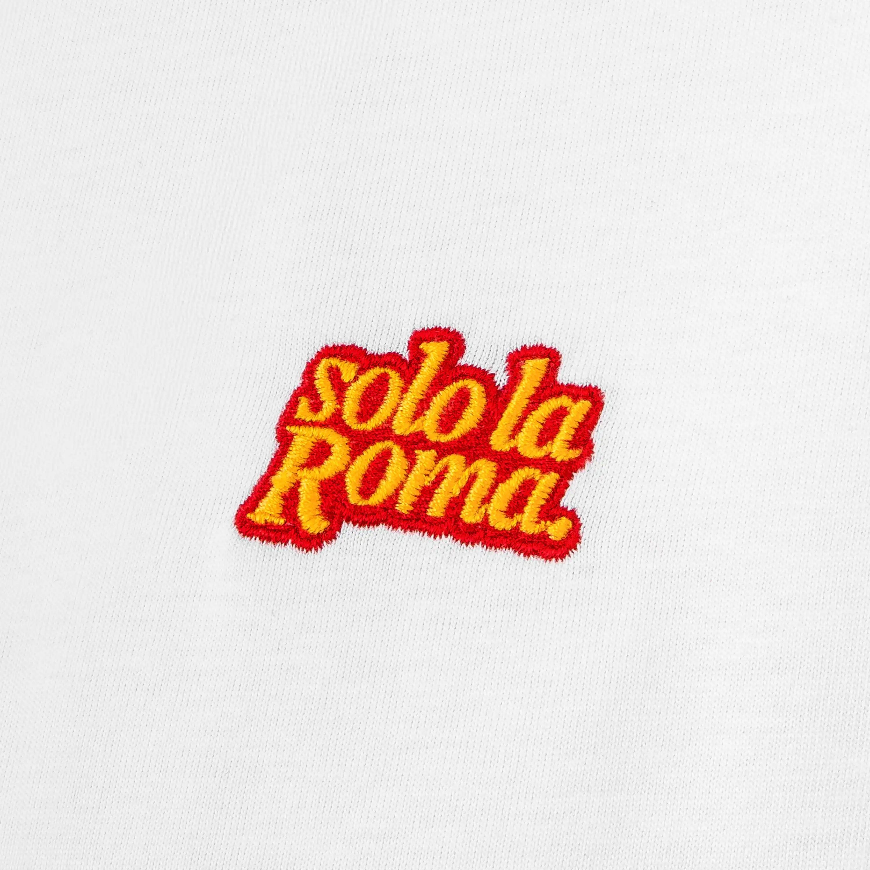 T-shirt Lupetto Elvis Lives x AS Roma, Bianco